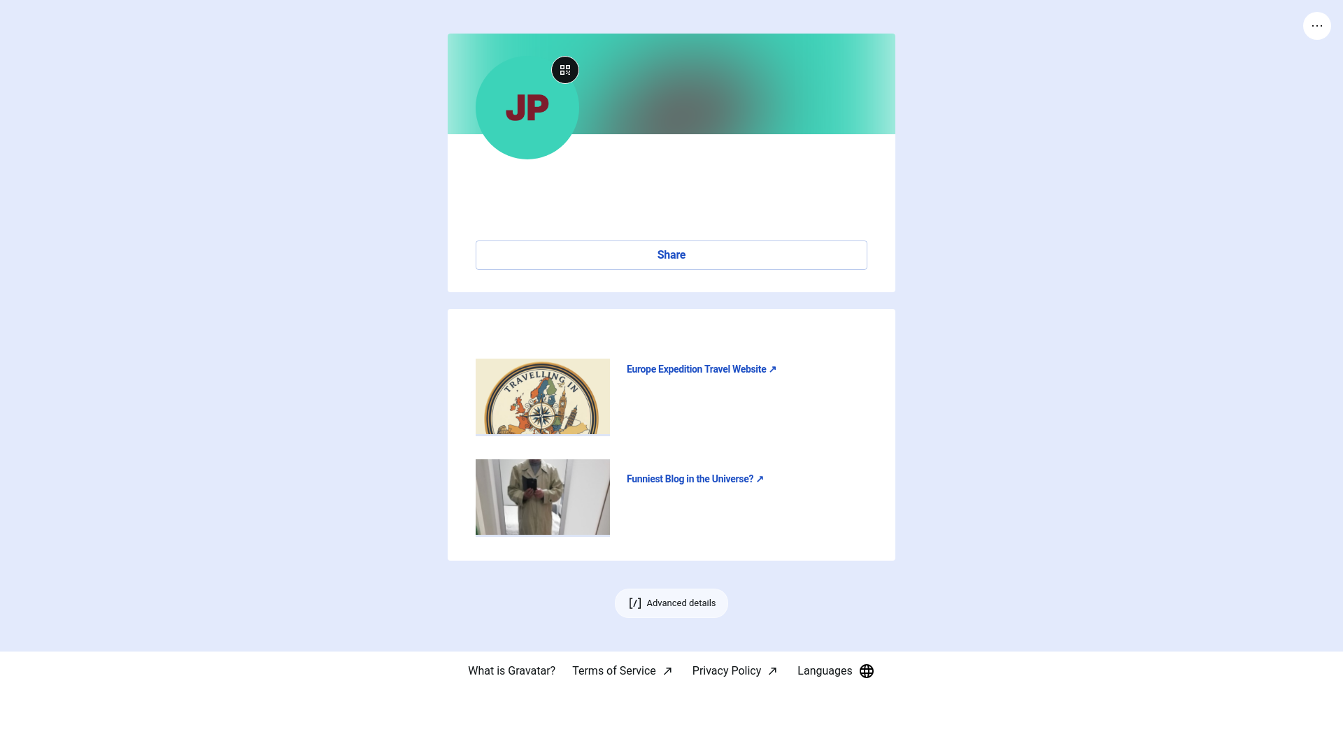 website screenshot of https://janparviainen.info/
