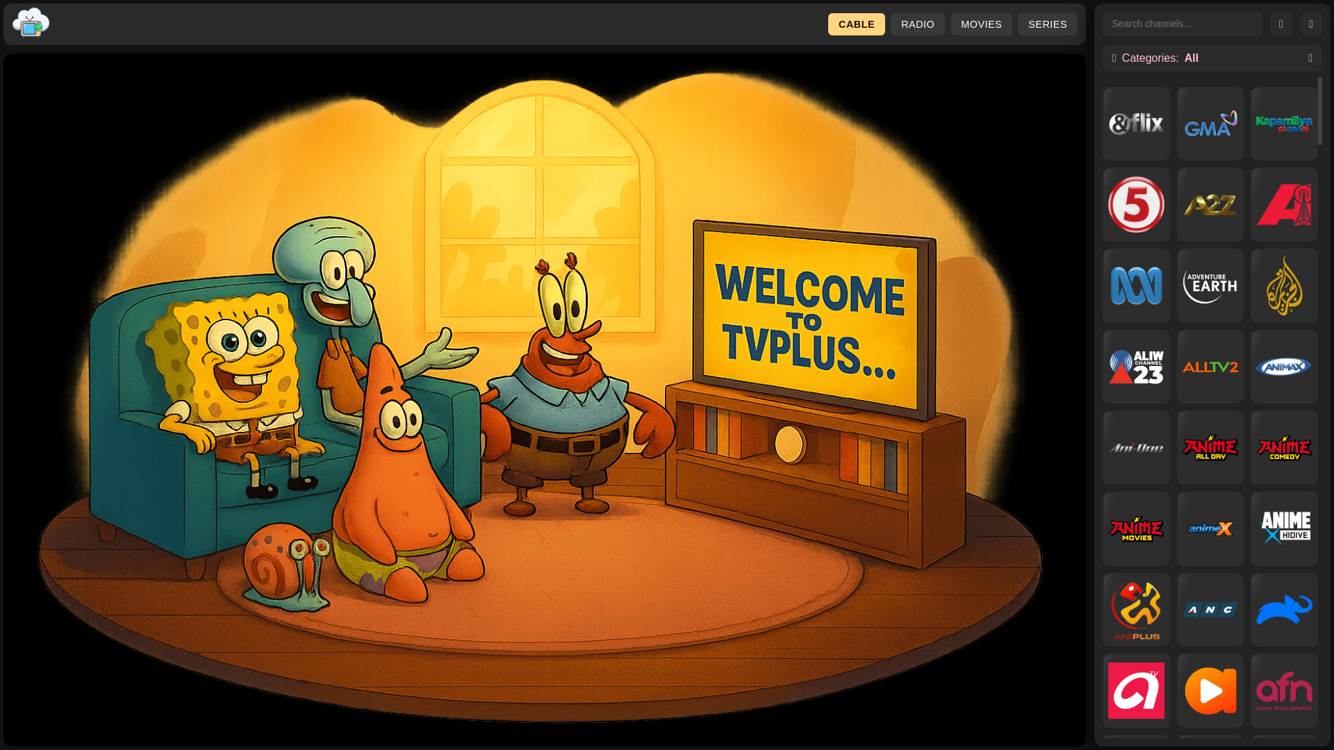 website screenshot of https://tvtimes.pages.dev/