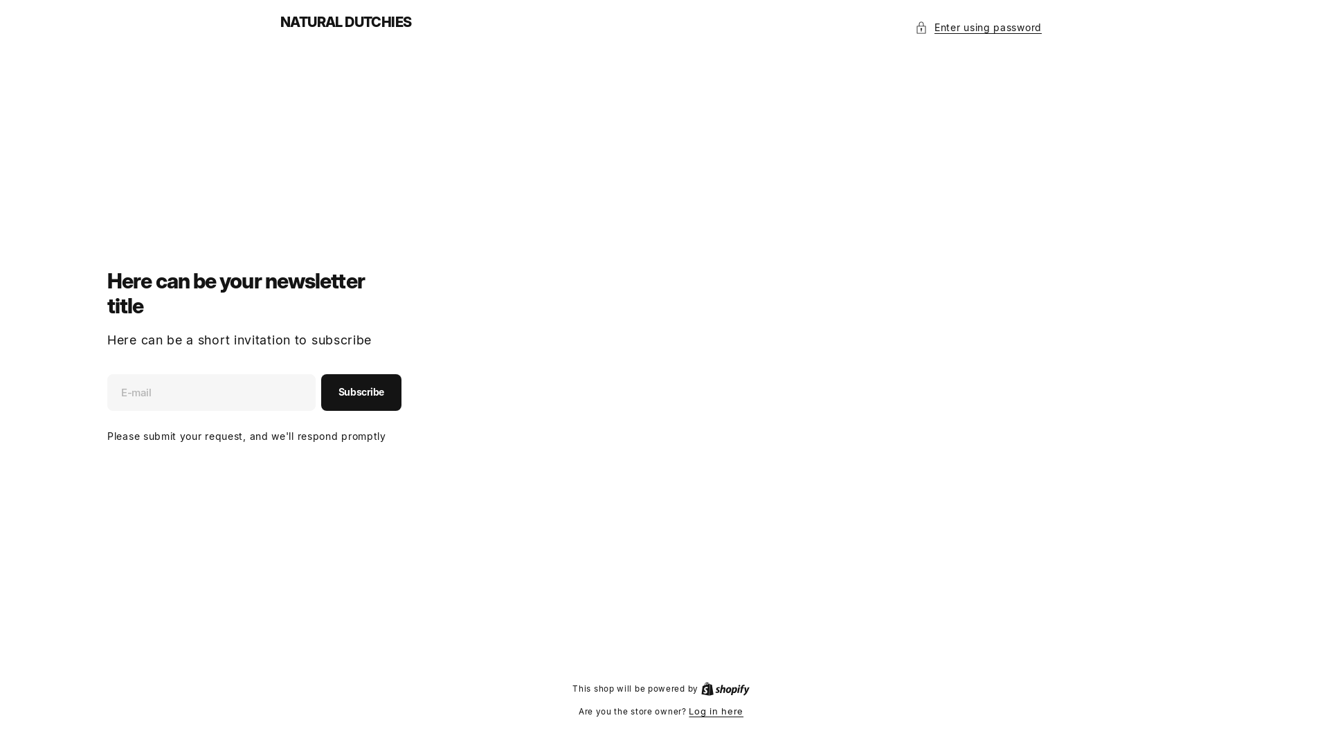 website screenshot of https://na-du.nl/