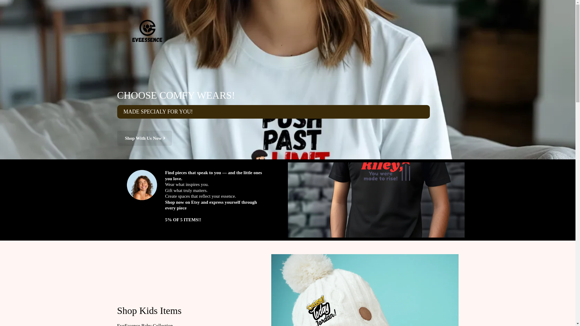 website screenshot of https://eveessence.uk/