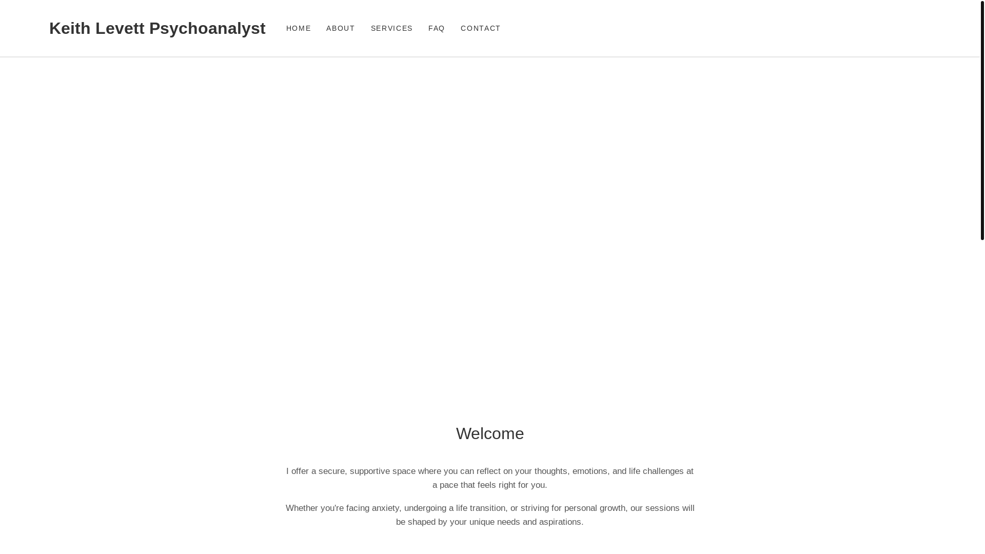 website screenshot of https://keithlevett.com/
