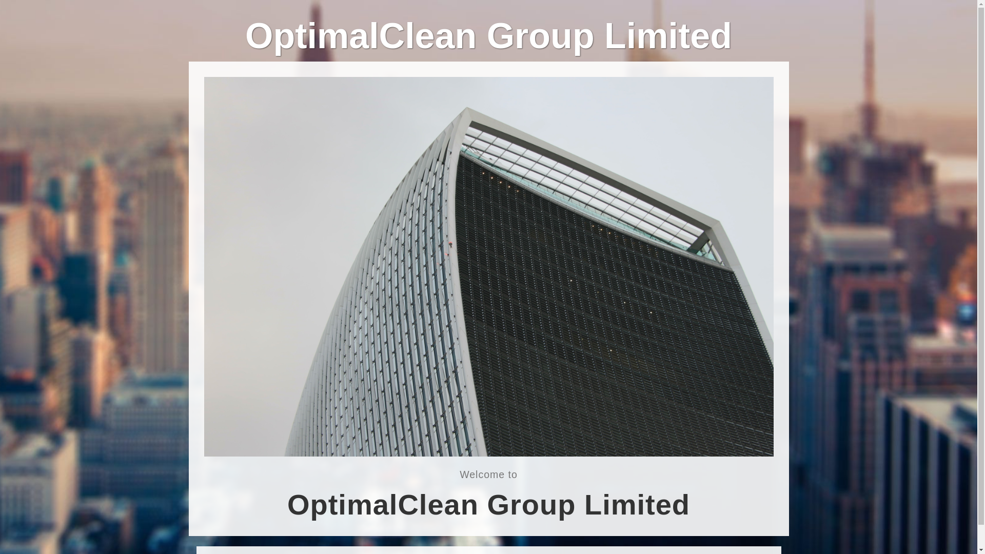 website screenshot of https://optimalcleangroup.com/