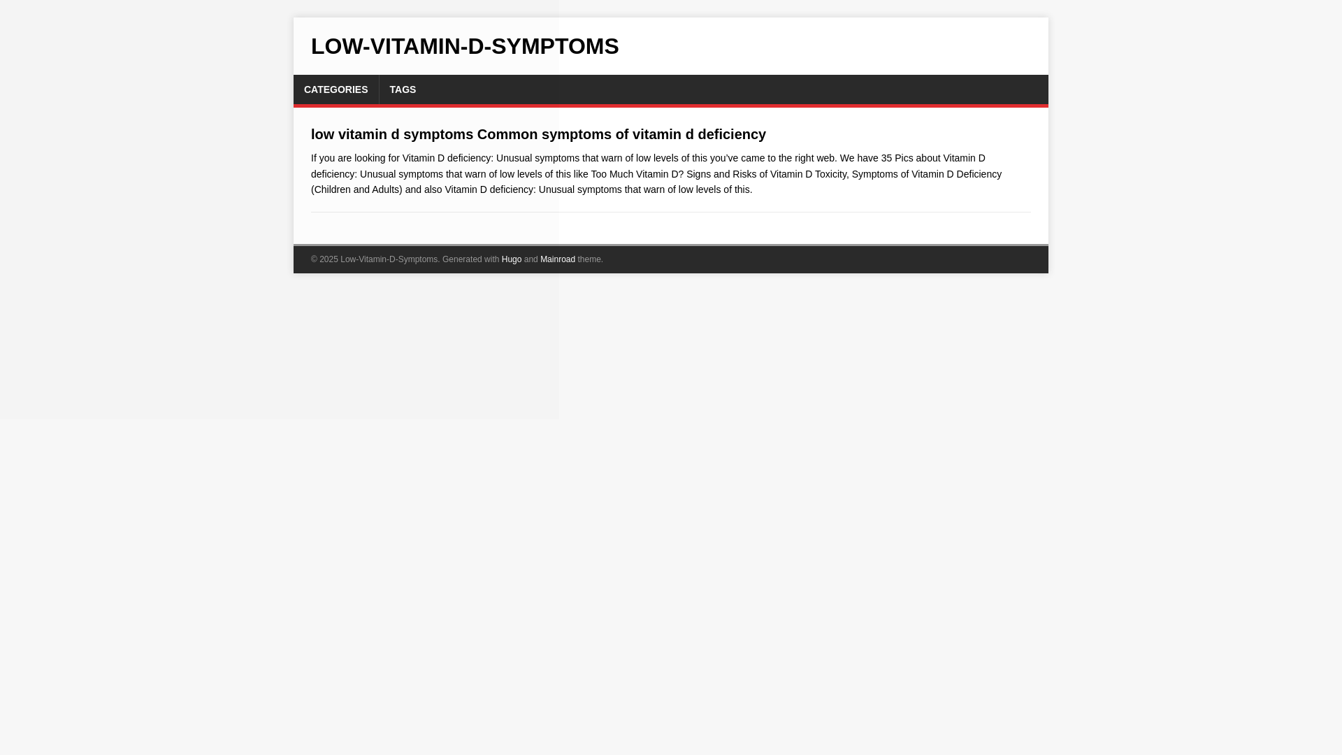 website screenshot of https://low-vitamin-d-symptoms.pages.dev/