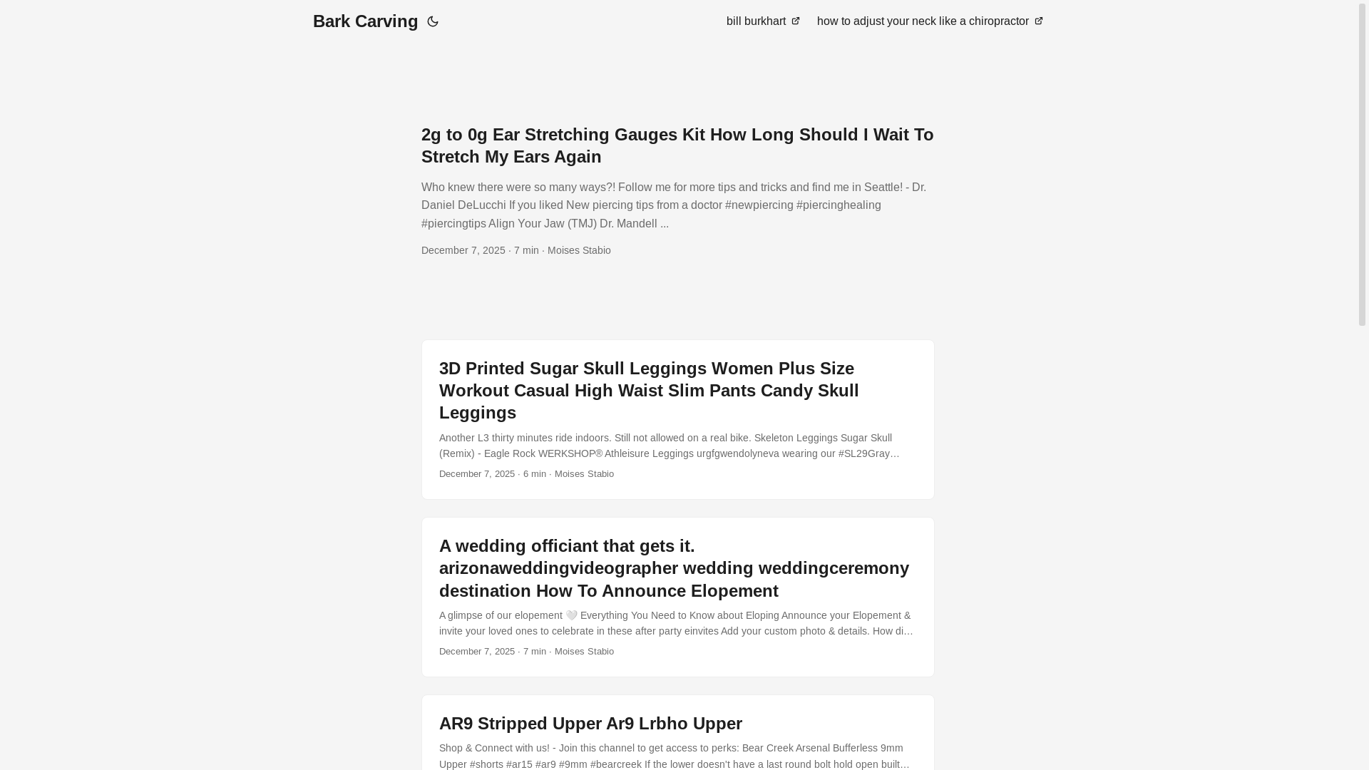 website screenshot of https://barkcarving.pages.dev/