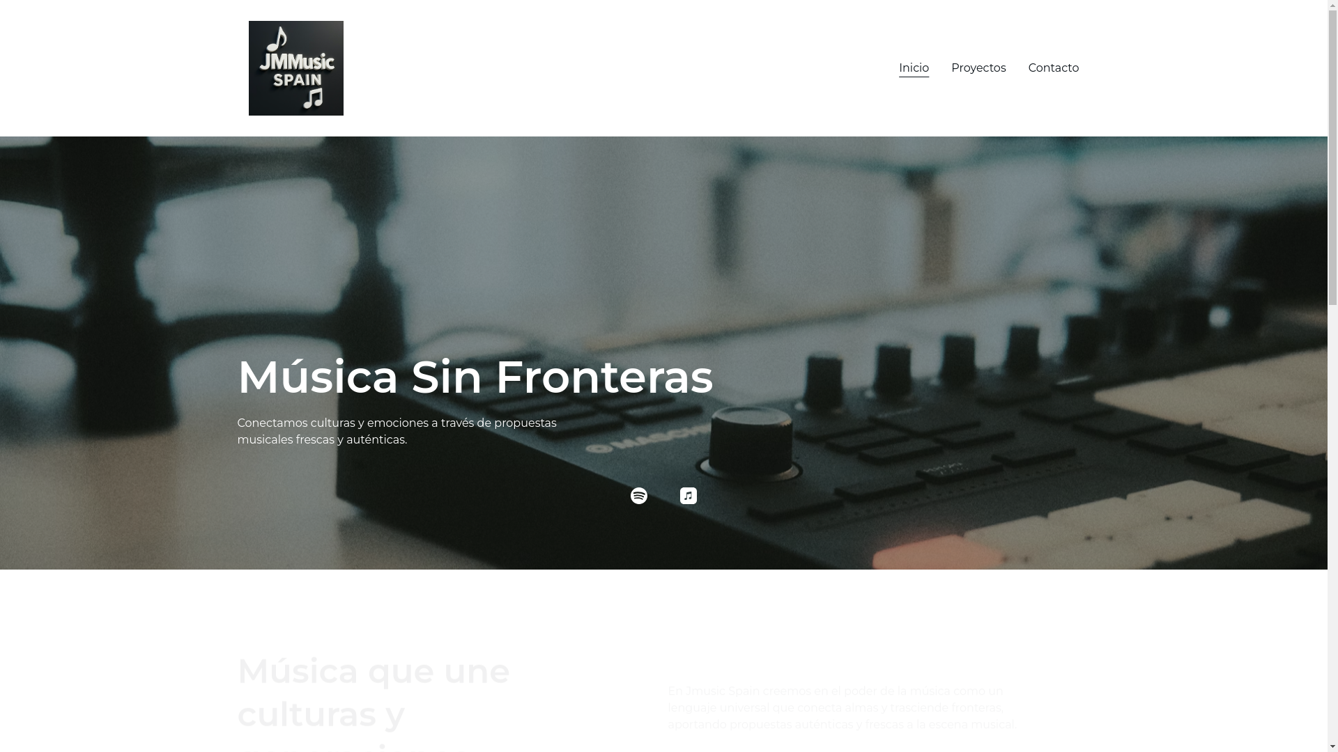 website screenshot of https://jmmusicspain.com/