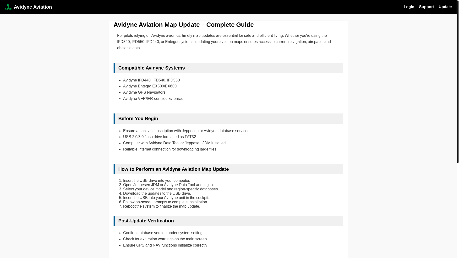 website screenshot of https://avadyne-aviation.pages.dev/