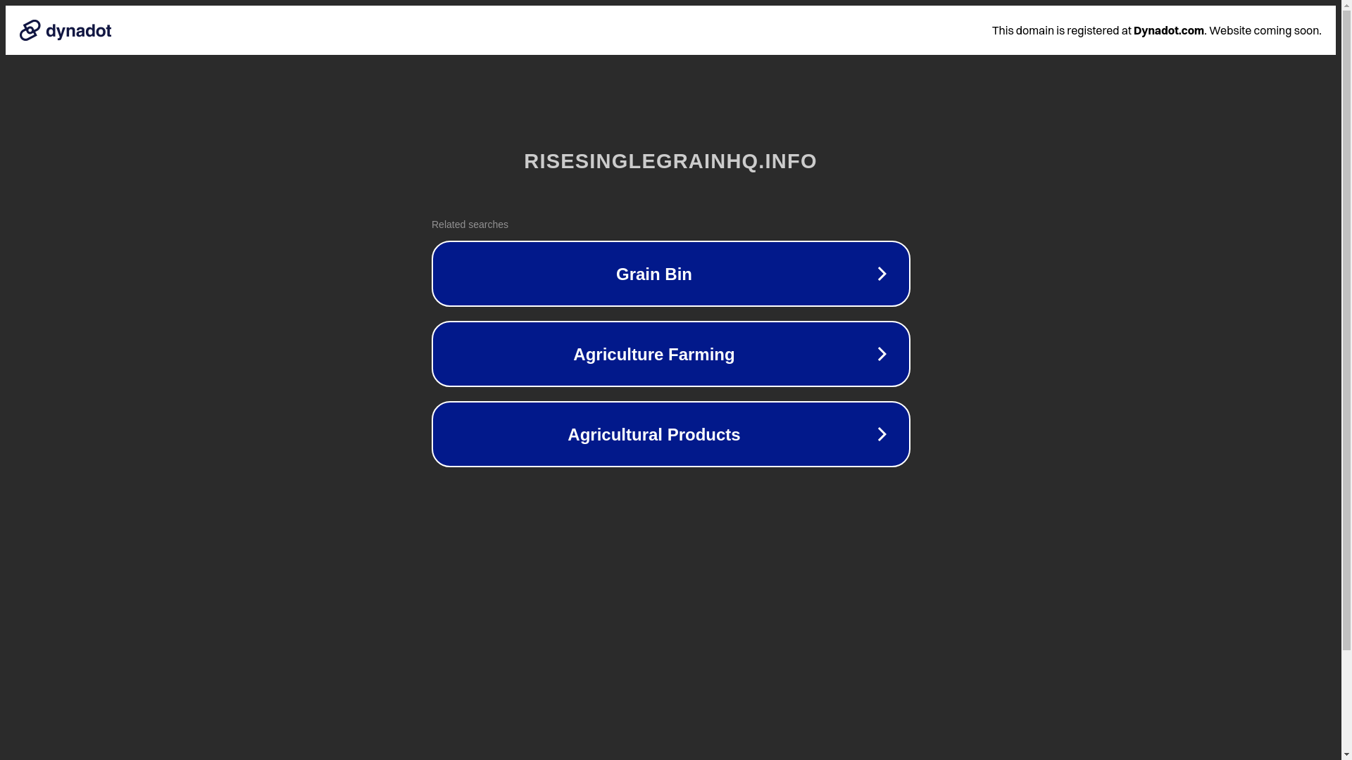 website screenshot of https://risesinglegrainhq.info/