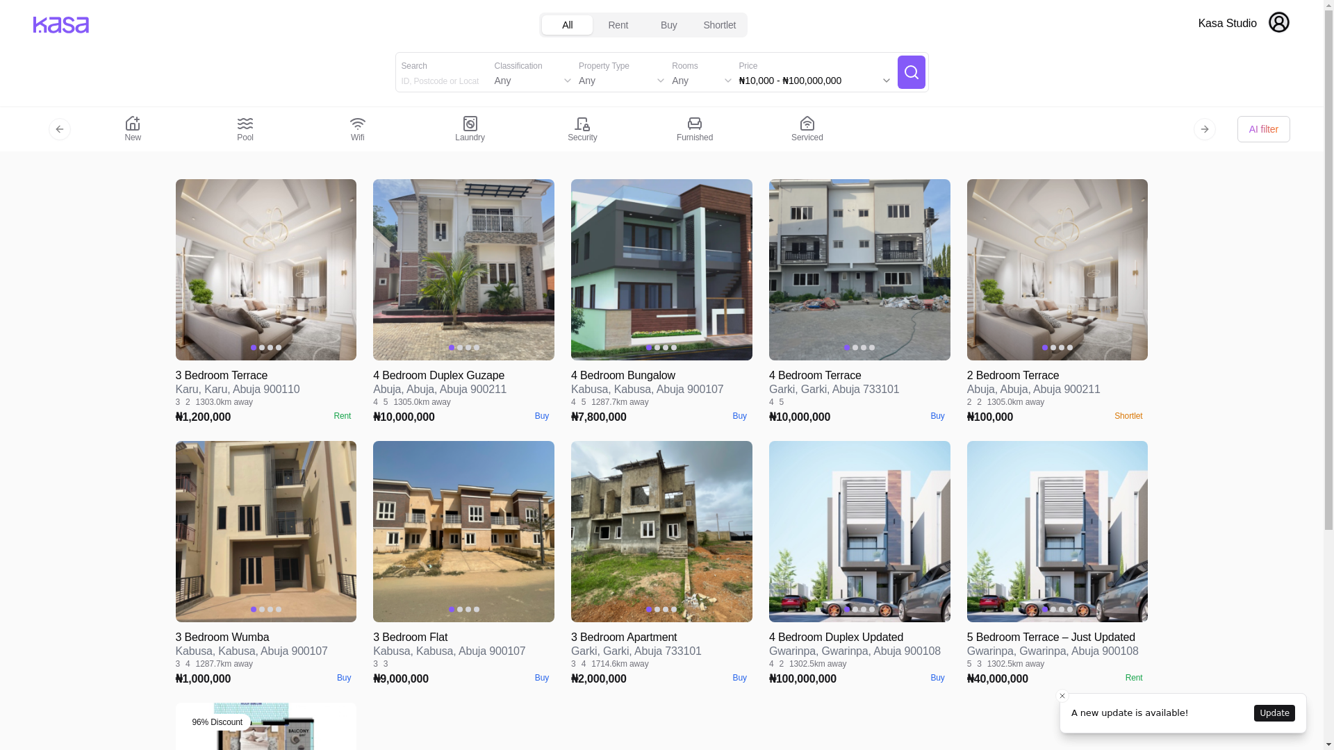 website screenshot of https://kasa-real-estate.pages.dev/