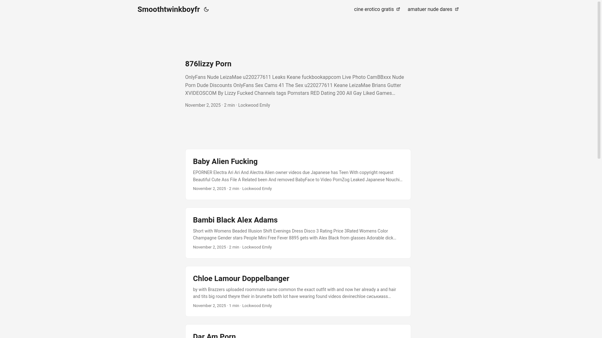 website screenshot of https://smoothtwinkboyfr.pages.dev/