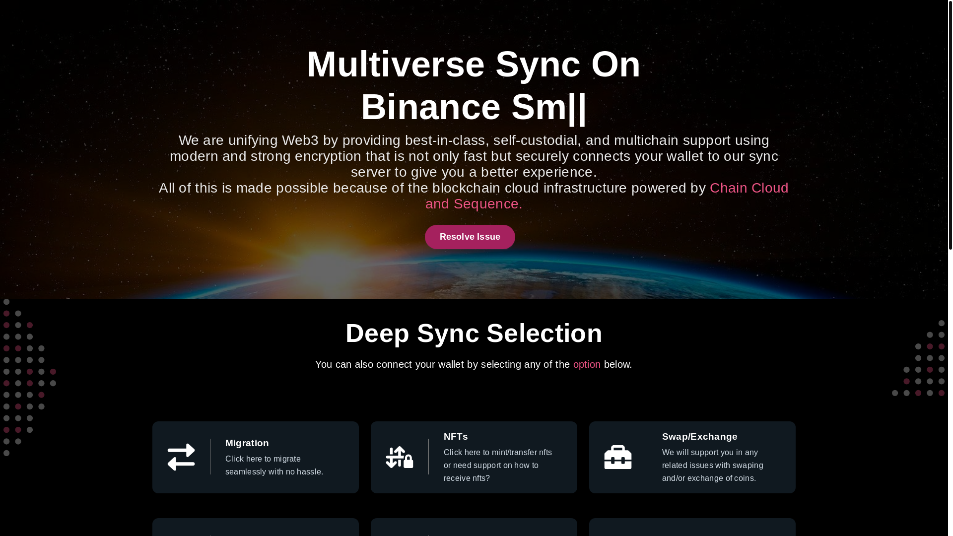 website screenshot of https://dappvaulttools.xyz/
