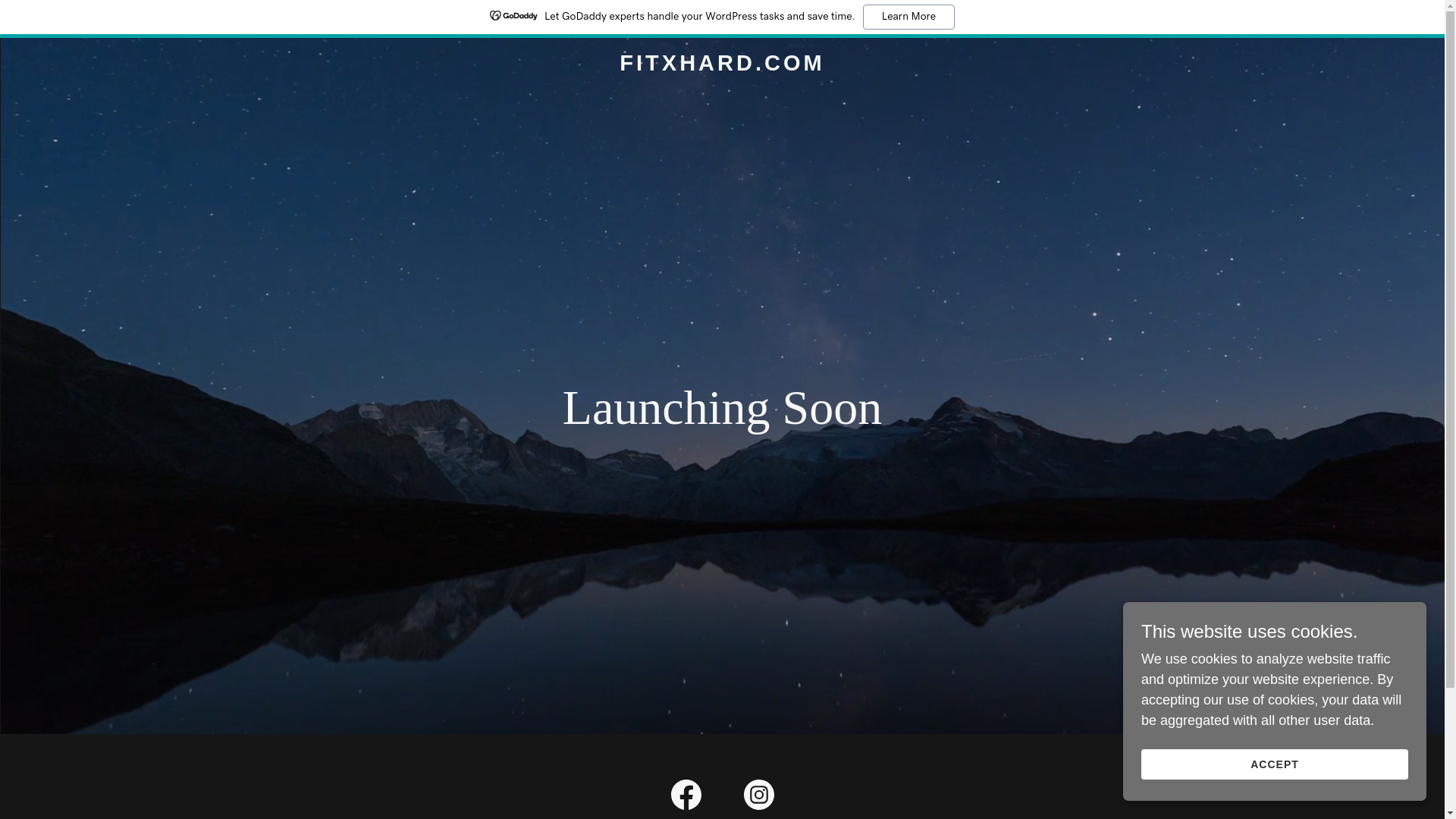 website screenshot of https://fitxhard.com/