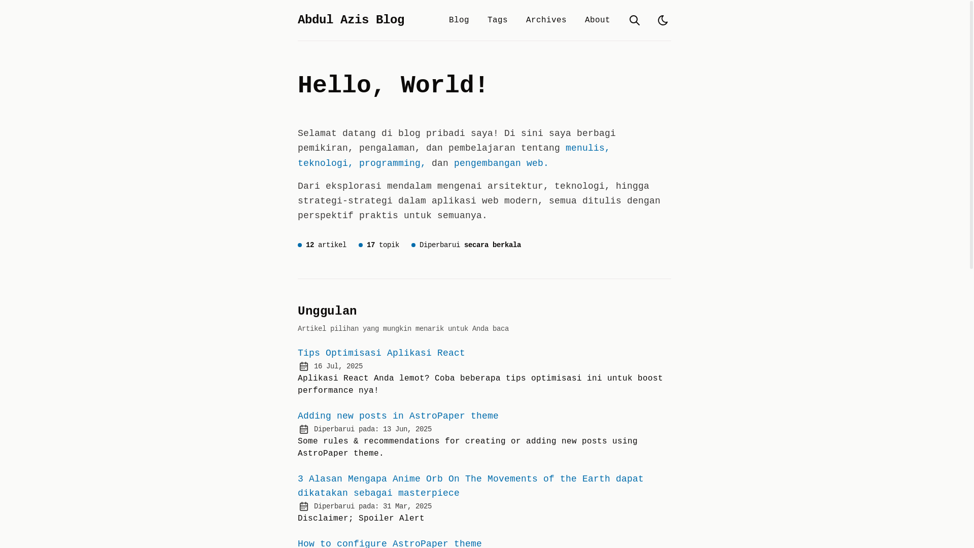 website screenshot of https://aazis7.pages.dev/