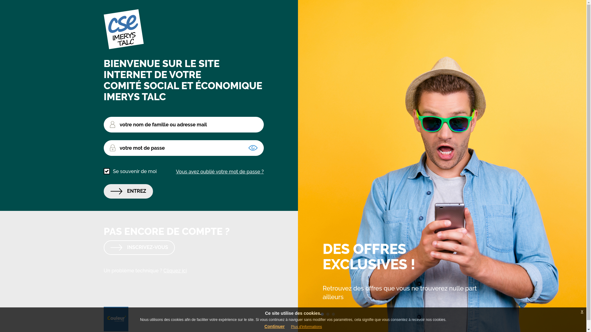 website screenshot of https://cse-imerys-talc.fr/