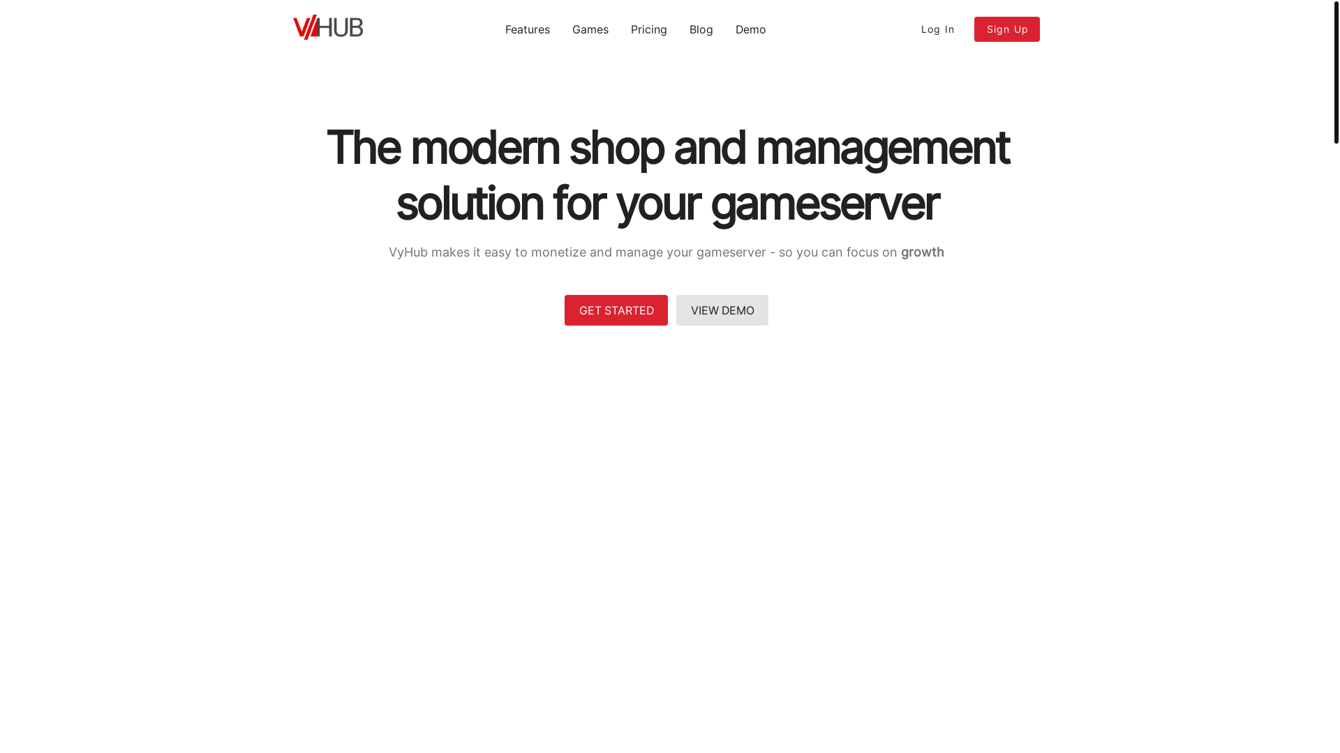 website screenshot of https://vyhub-net.pages.dev/