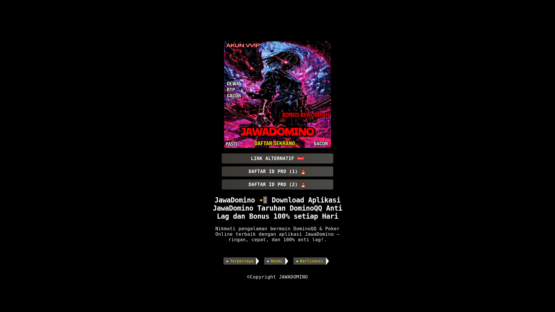 website screenshot of https://taarifjawa.pages.dev/