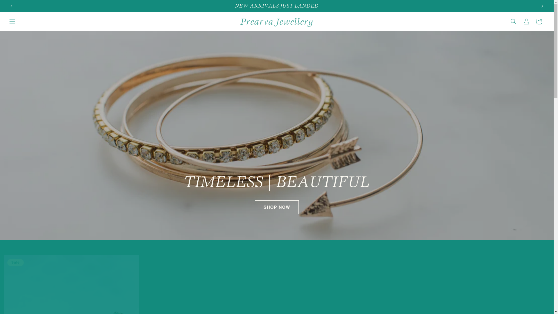 website screenshot of https://prearva.com/
