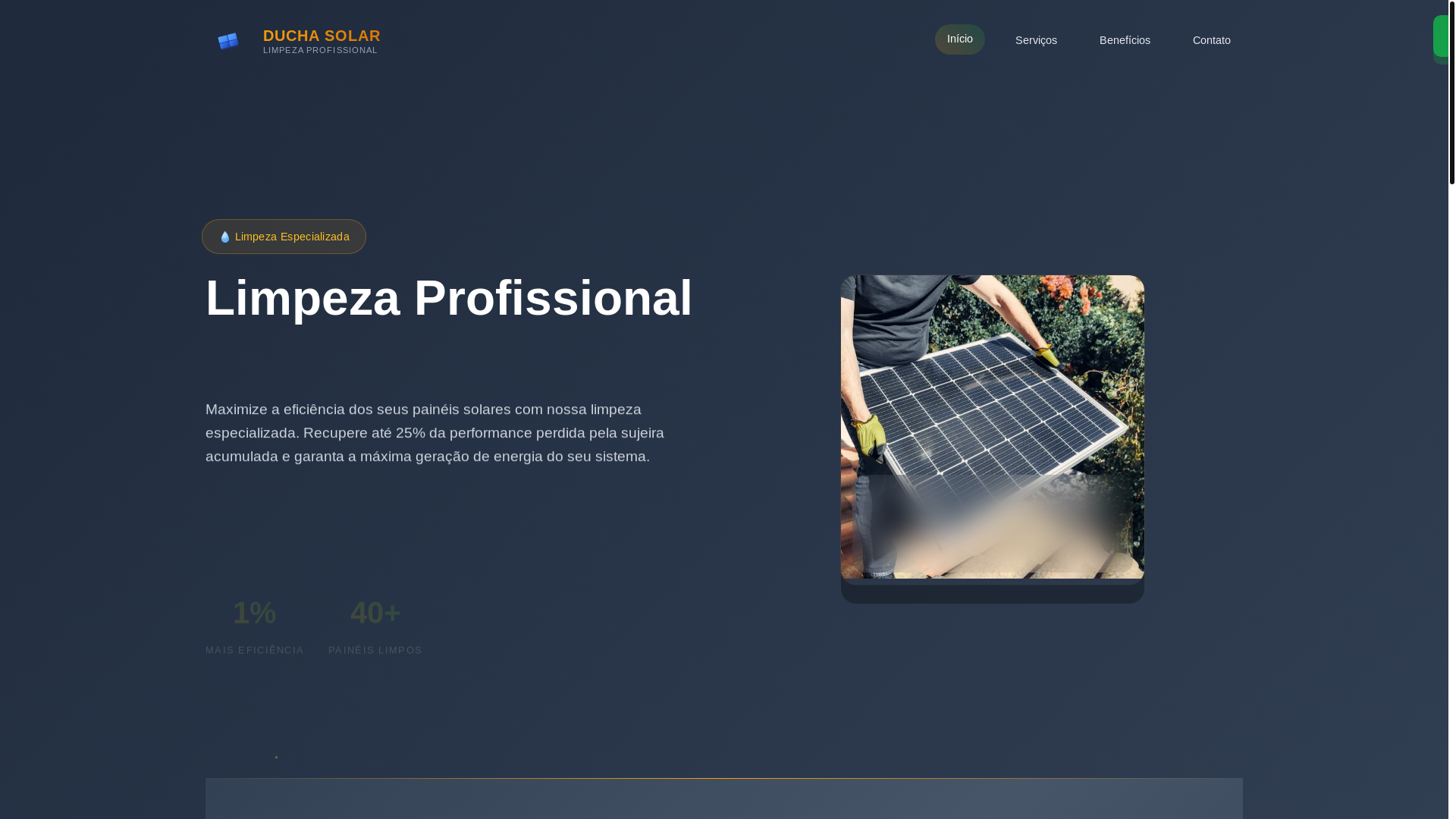 website screenshot of https://dsduchasolar.com.br/