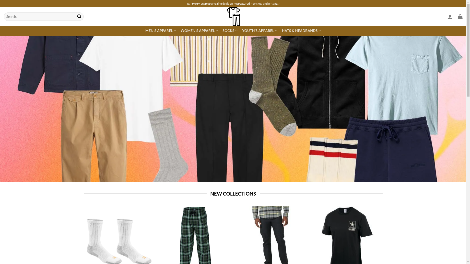 website screenshot of http://flanneltrackpants.com/