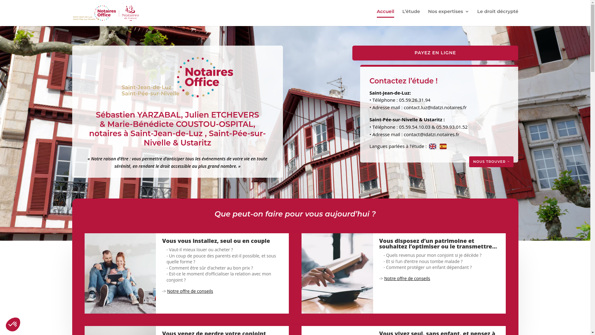 website screenshot of https://yarzabal-etchevers-coustou-idatzi.notaires.fr/