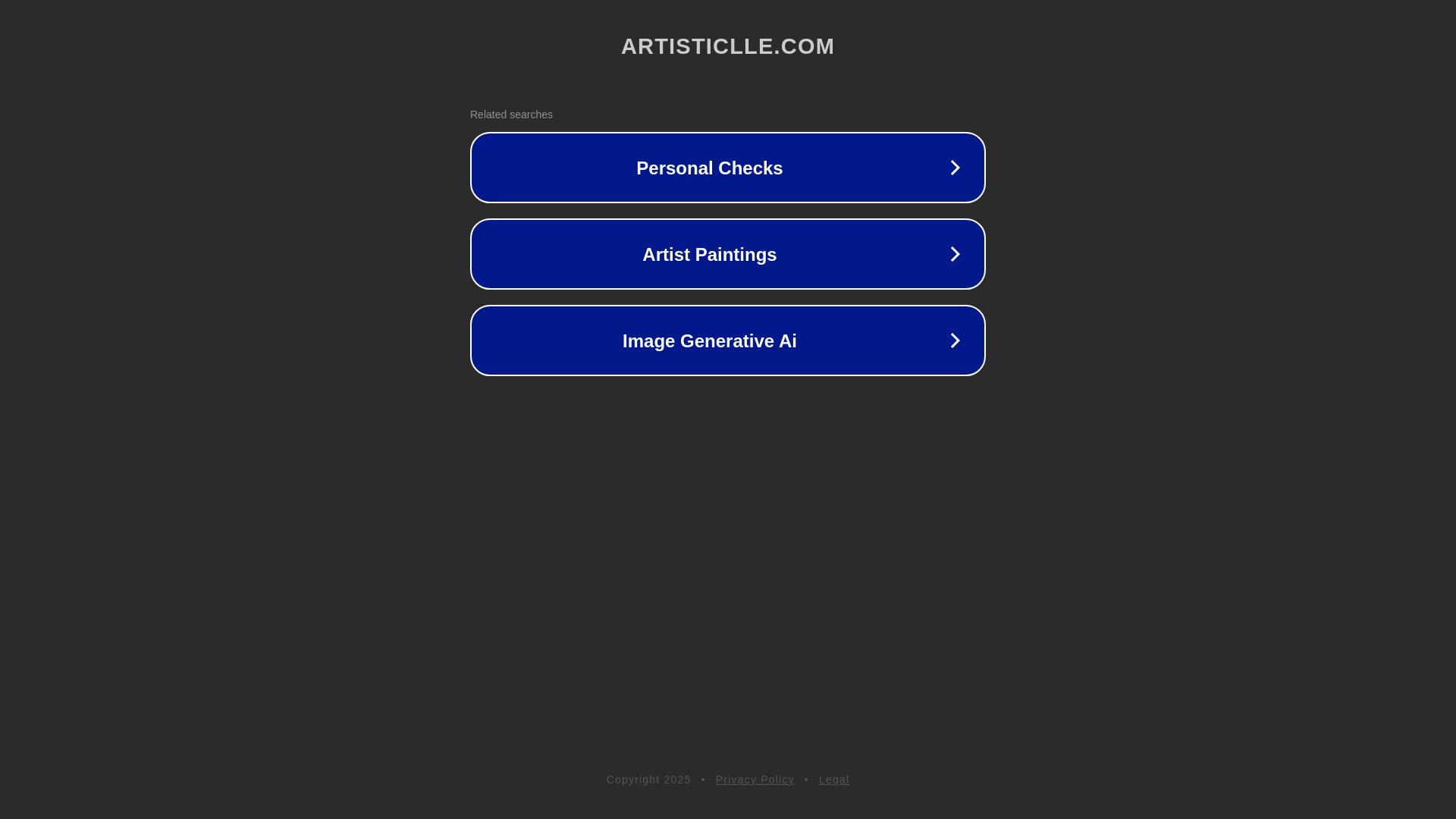 website screenshot of https://artisticlle.com/