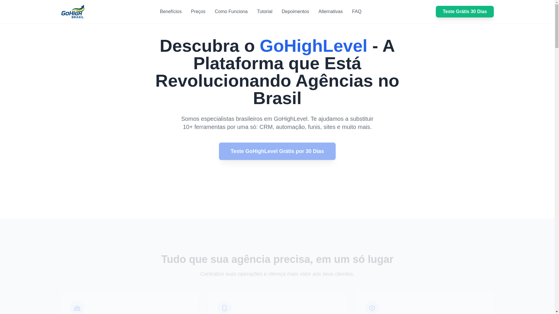 website screenshot of https://gohighbrasil.com/