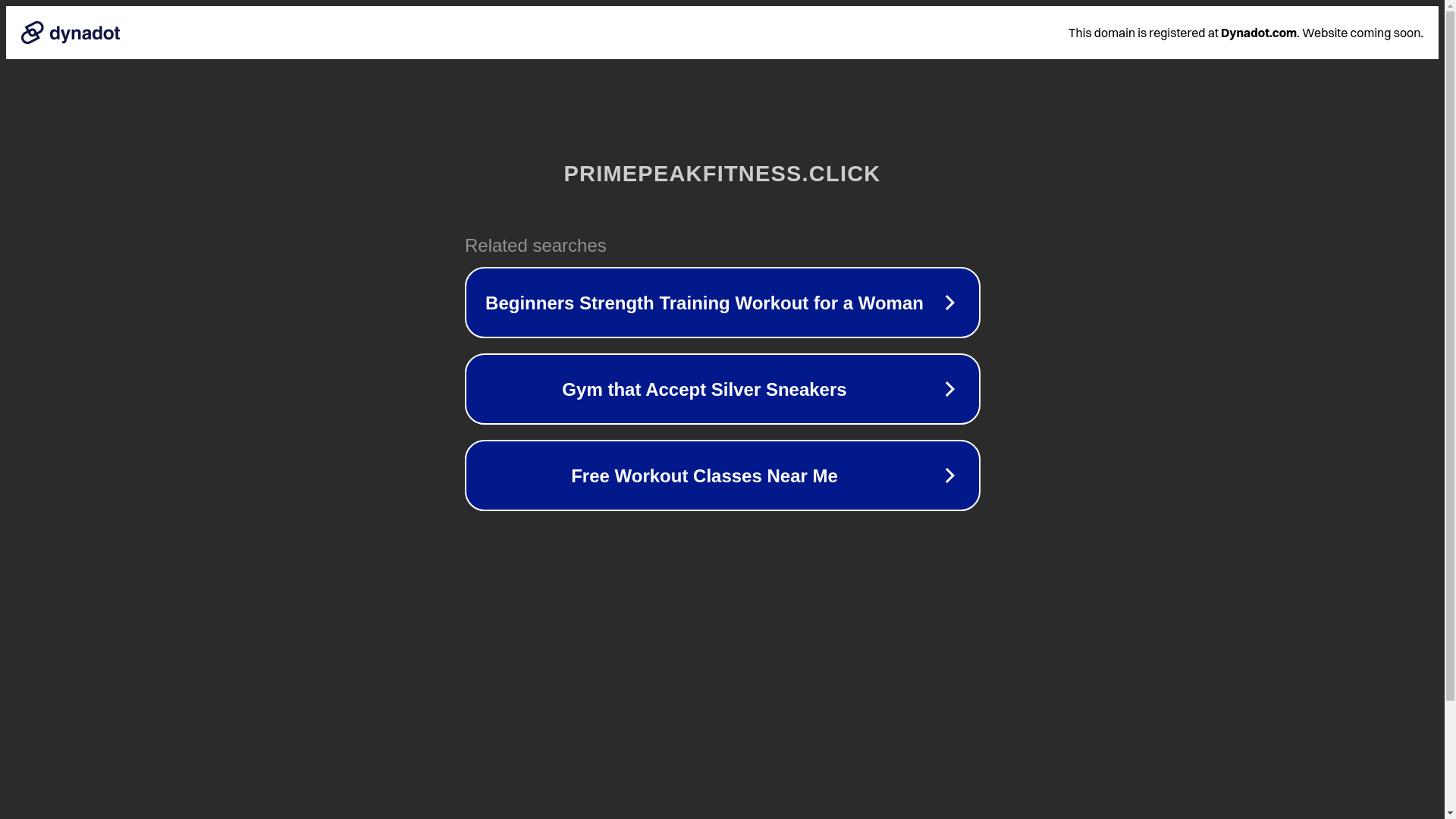 website screenshot of https://primepeakfitness.click/