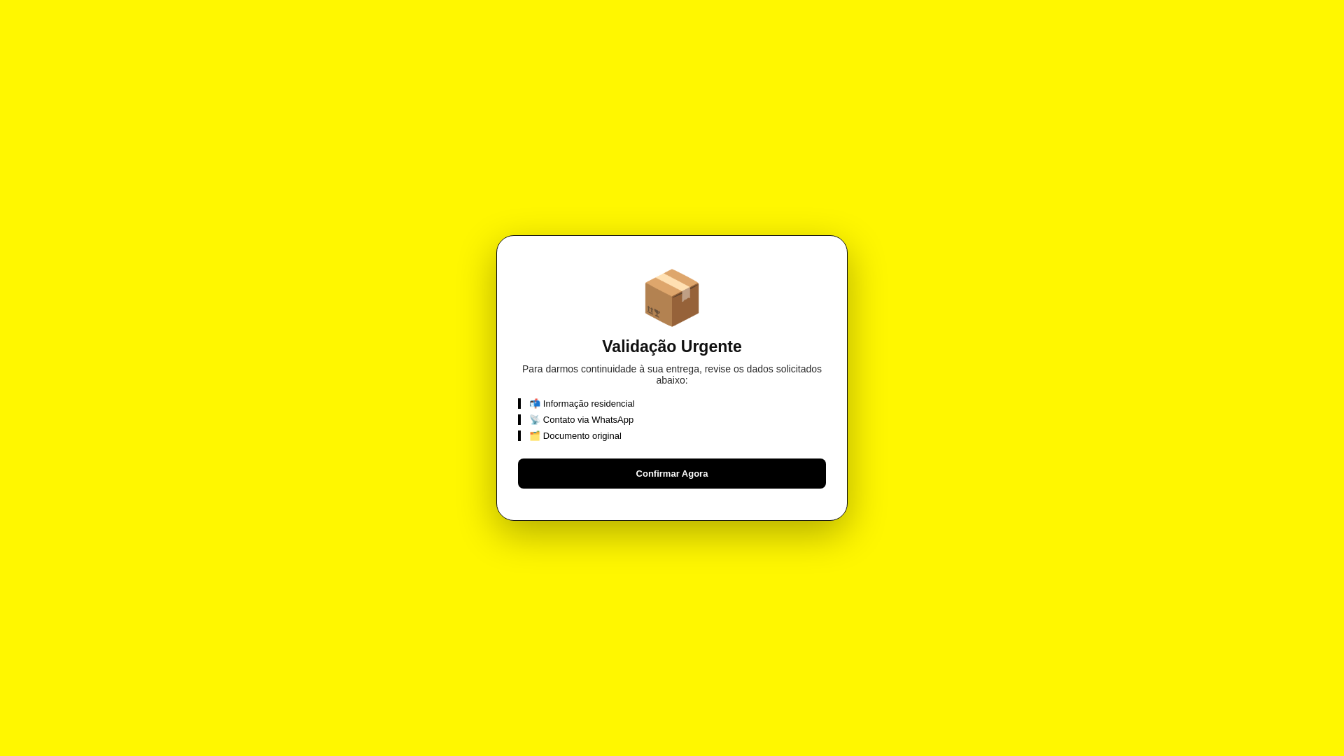 website screenshot of https://seuenviodigitalrastreio.shop/