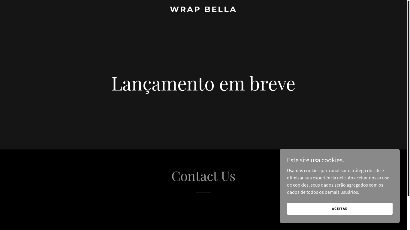 website screenshot of https://wrapbella.store/