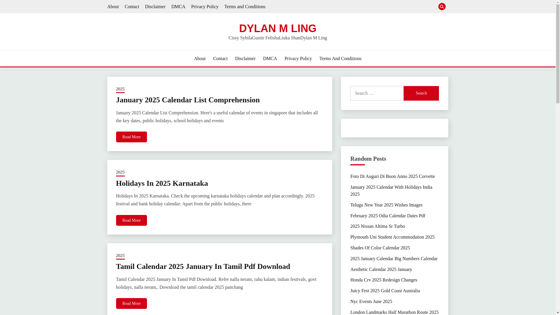 website screenshot of https://dylanmling.pages.dev/