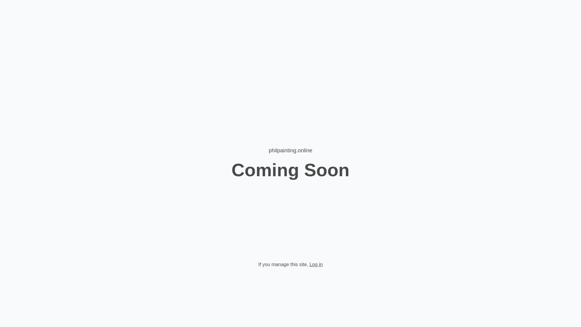 website screenshot of https://philpainting.online/