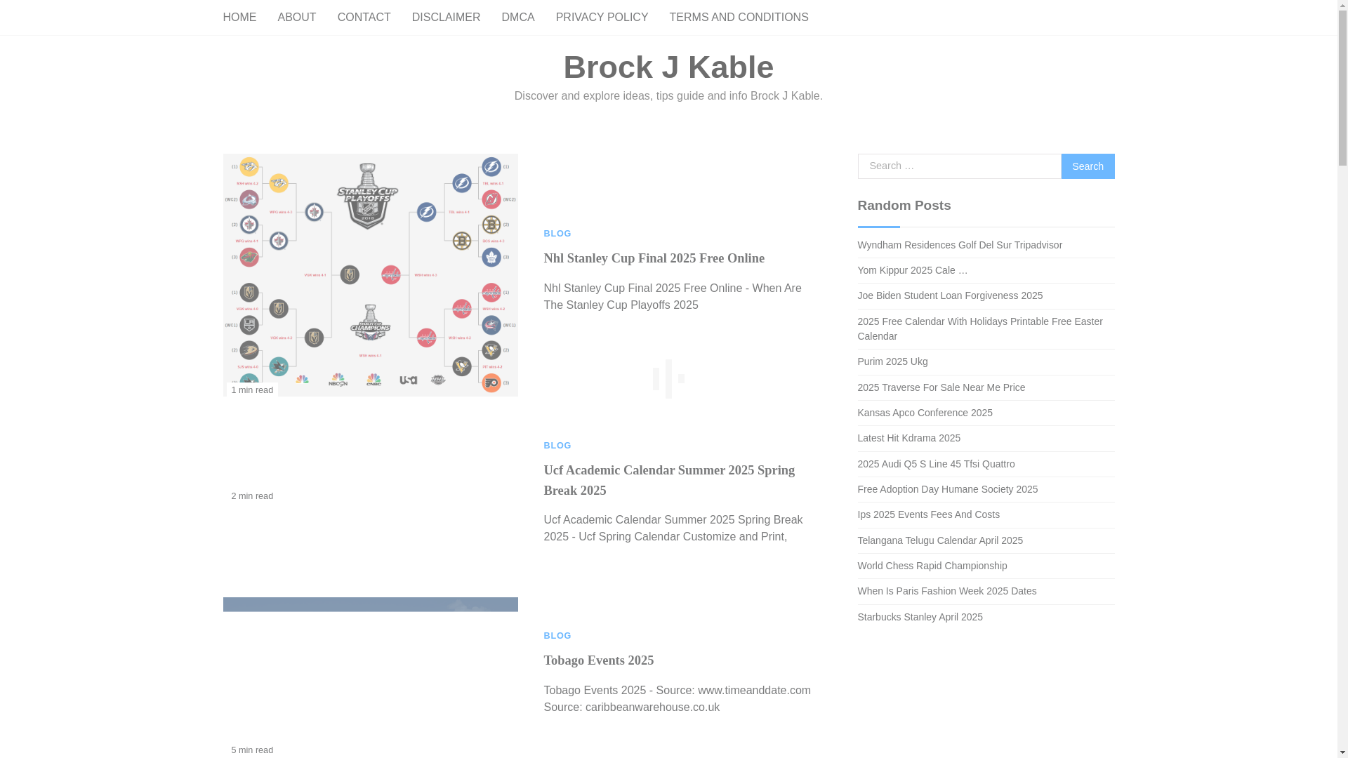 website screenshot of https://brockjkable.pages.dev/
