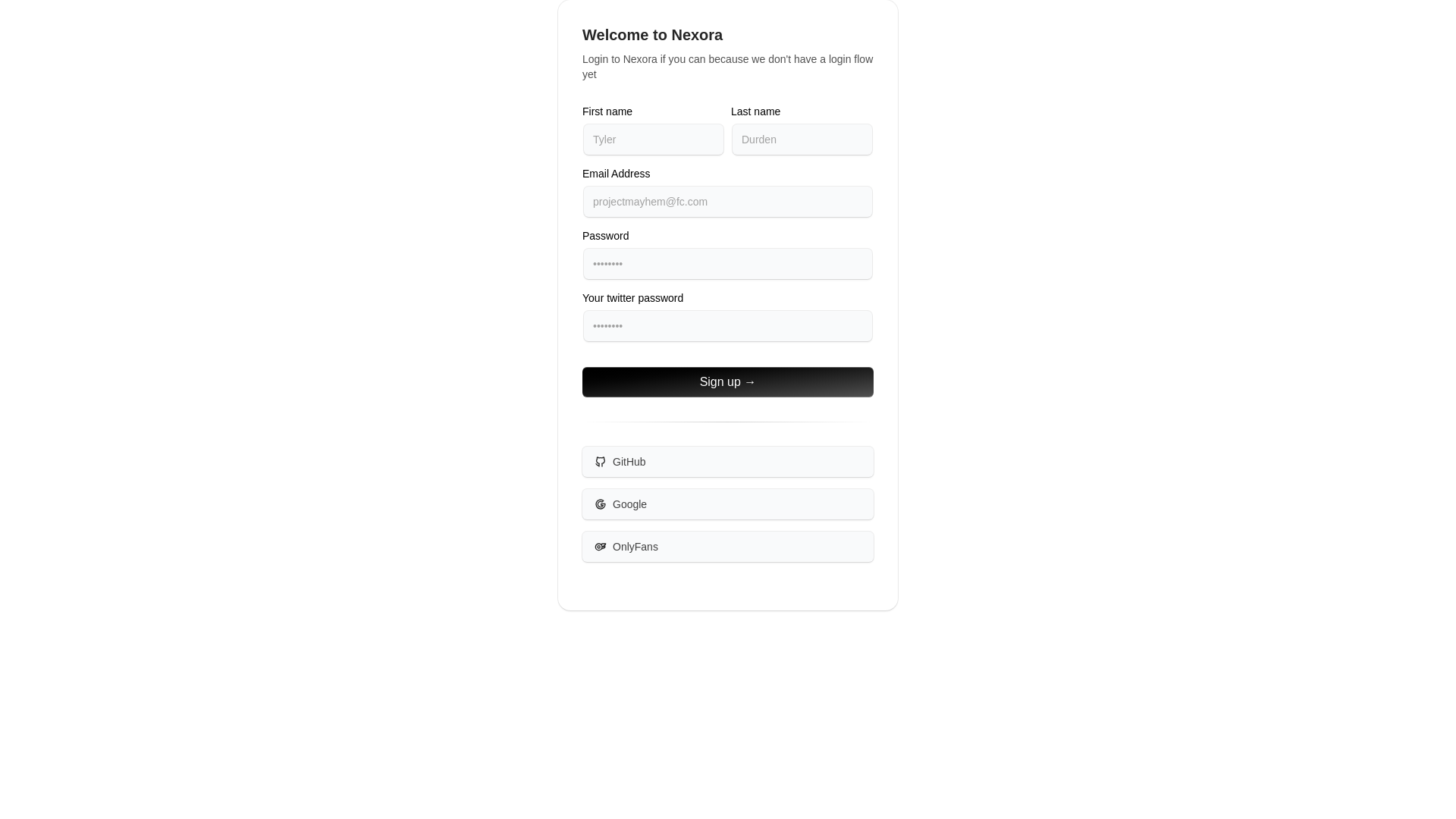 website screenshot of https://nexoranow.shop/