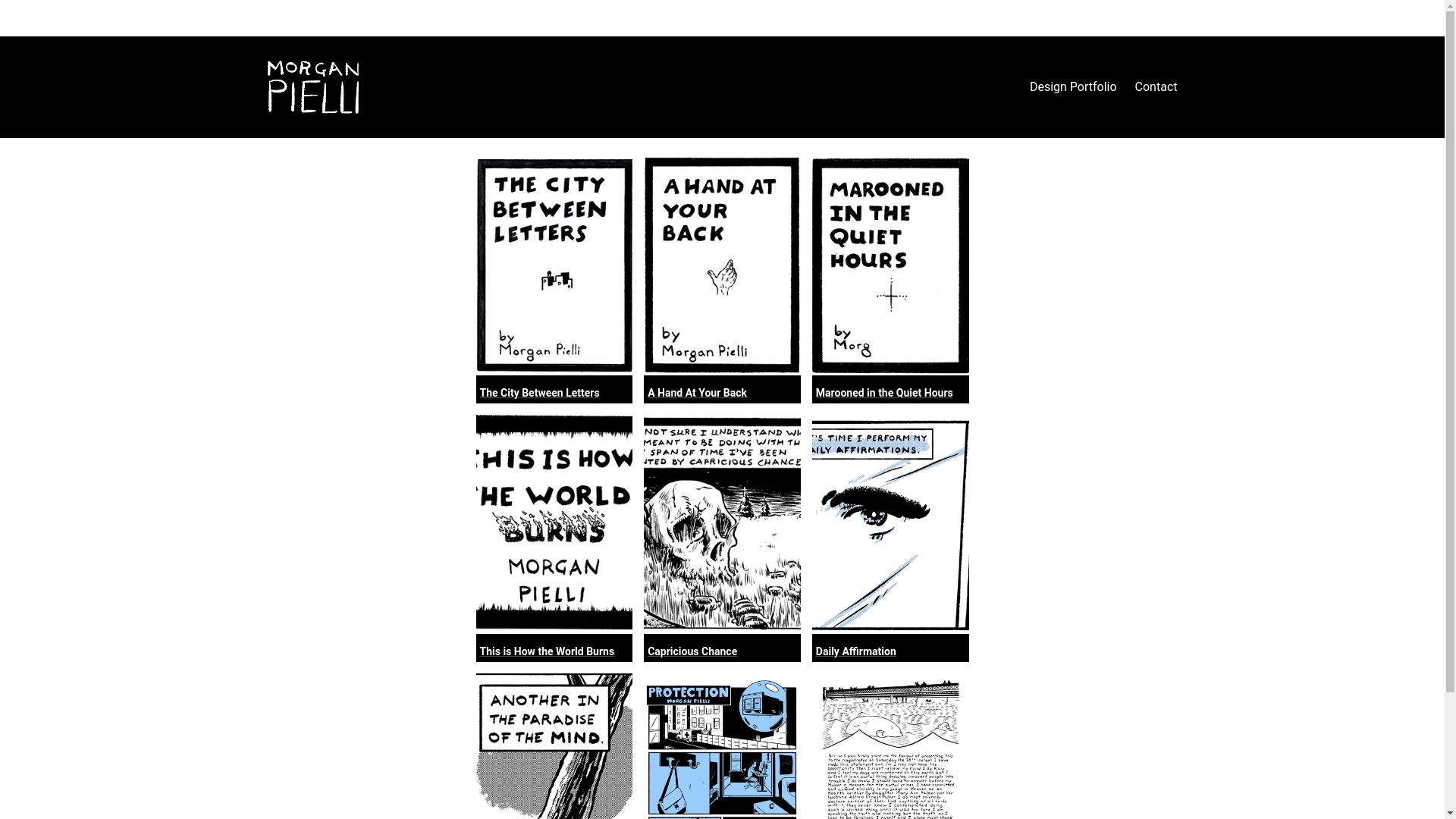 website screenshot of https://www.morganpielli.com/