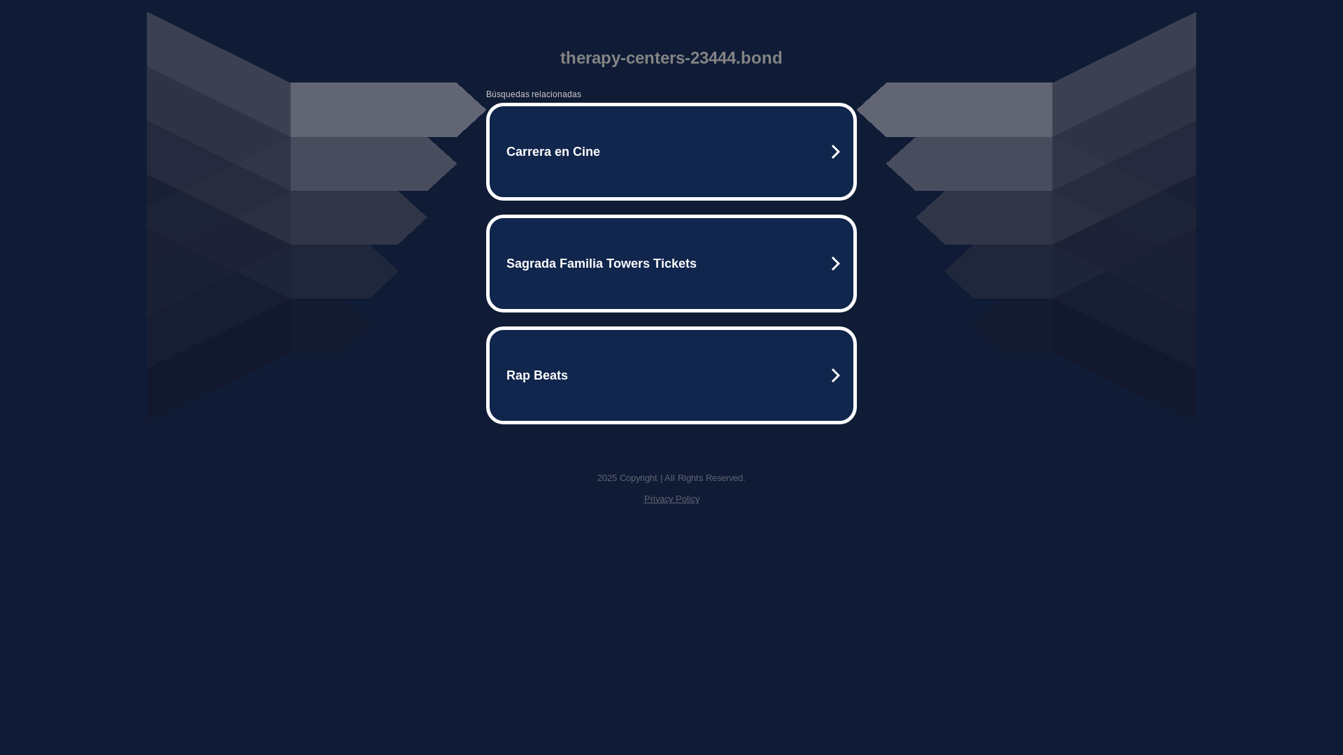 website screenshot of https://therapy-centers-23444.bond/