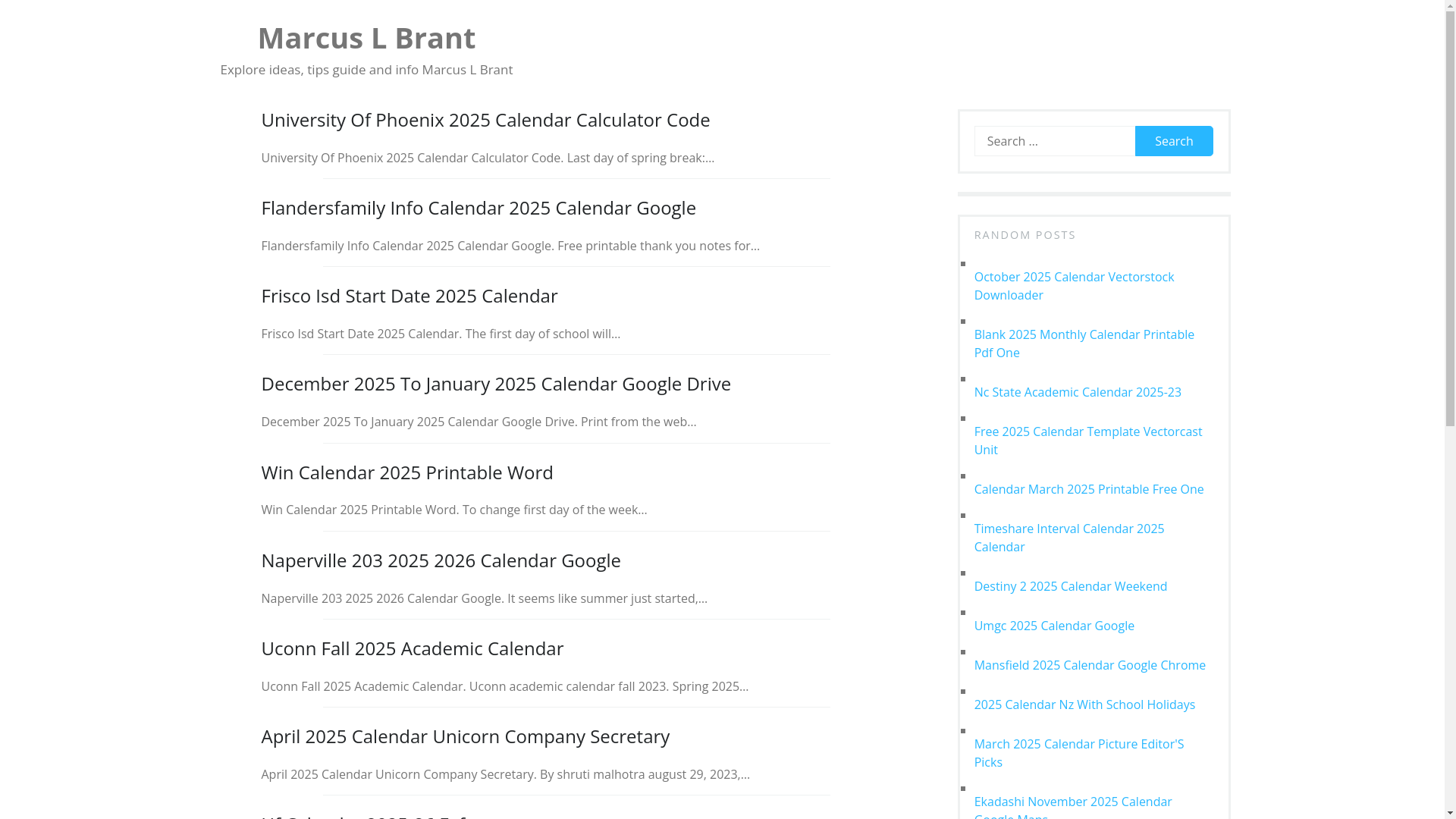 website screenshot of https://marcuslbrantm.pages.dev/