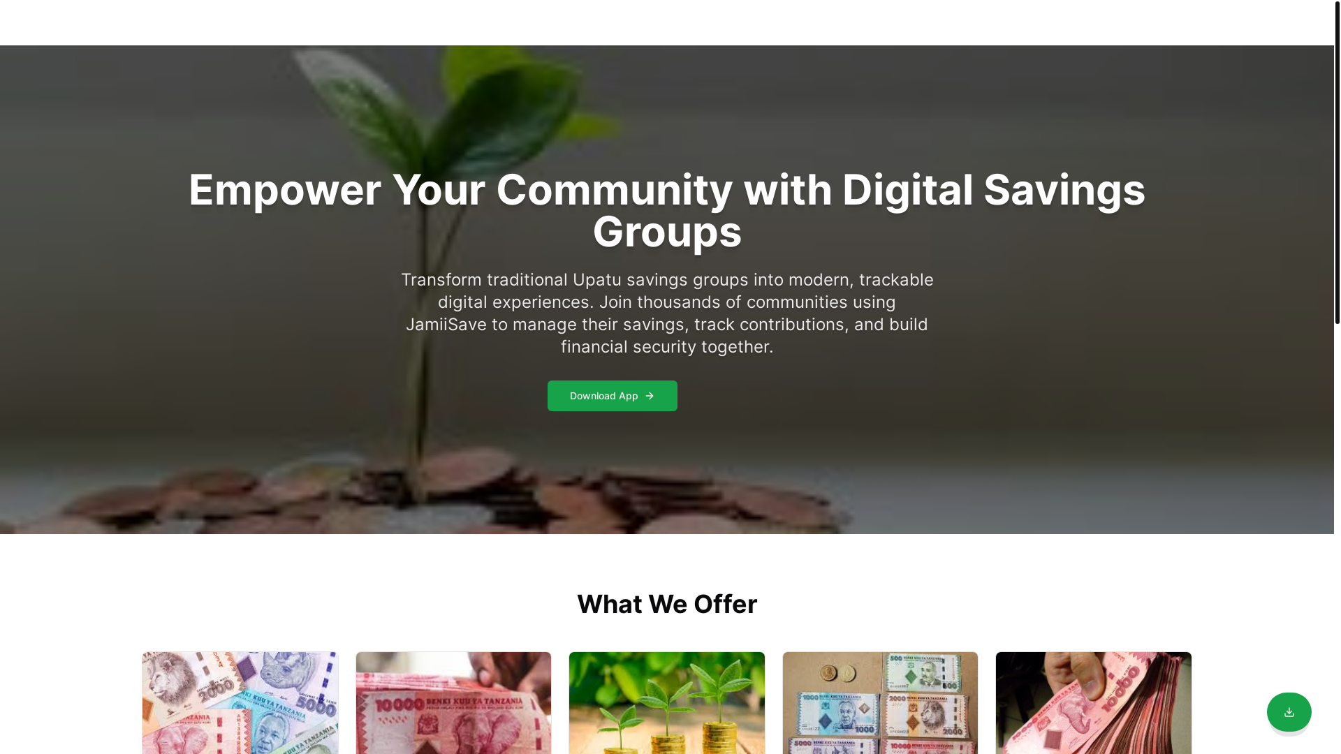 website screenshot of https://jamiisave.app/