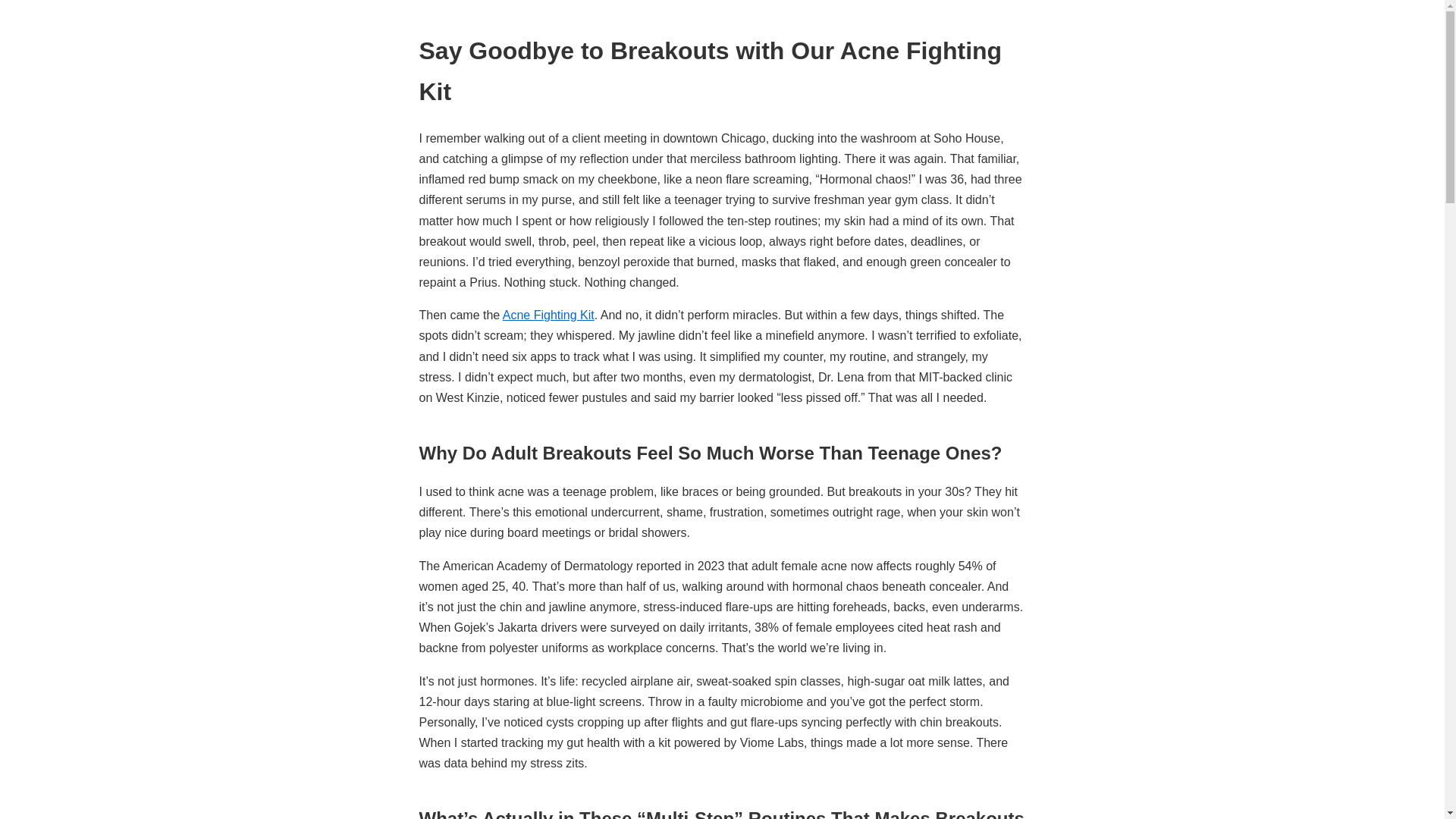 website screenshot of https://acne-fighting-kit.pages.dev/