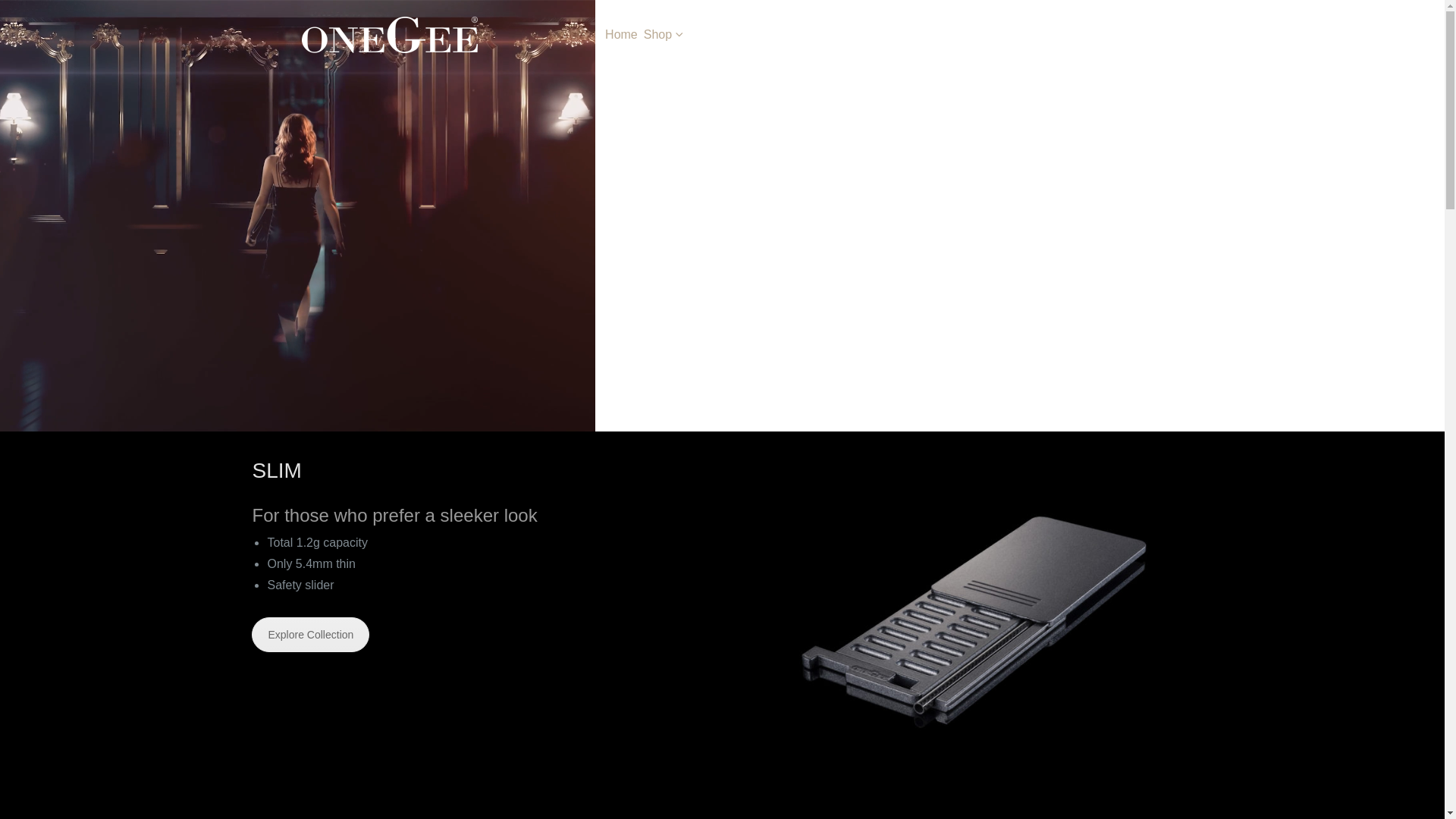 website screenshot of https://onegee.ch/