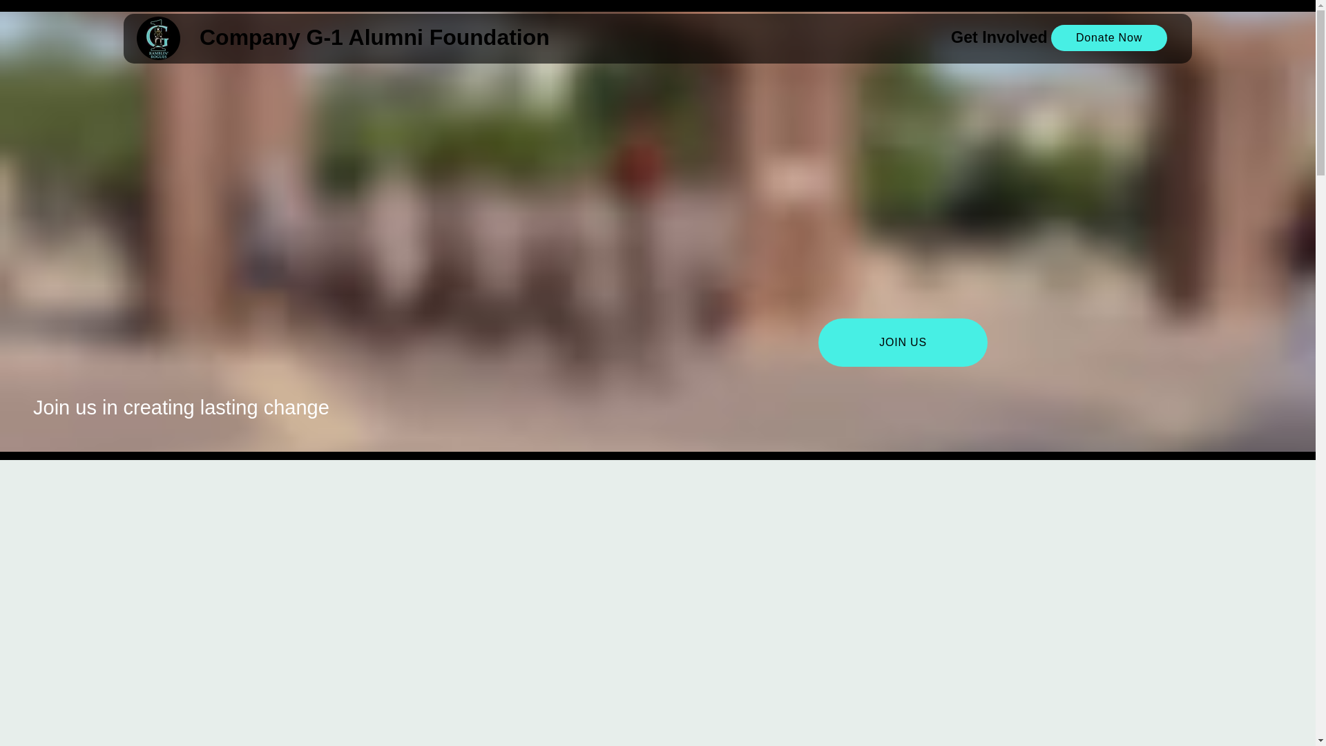 website screenshot of https://g1alumnifoundation.org/