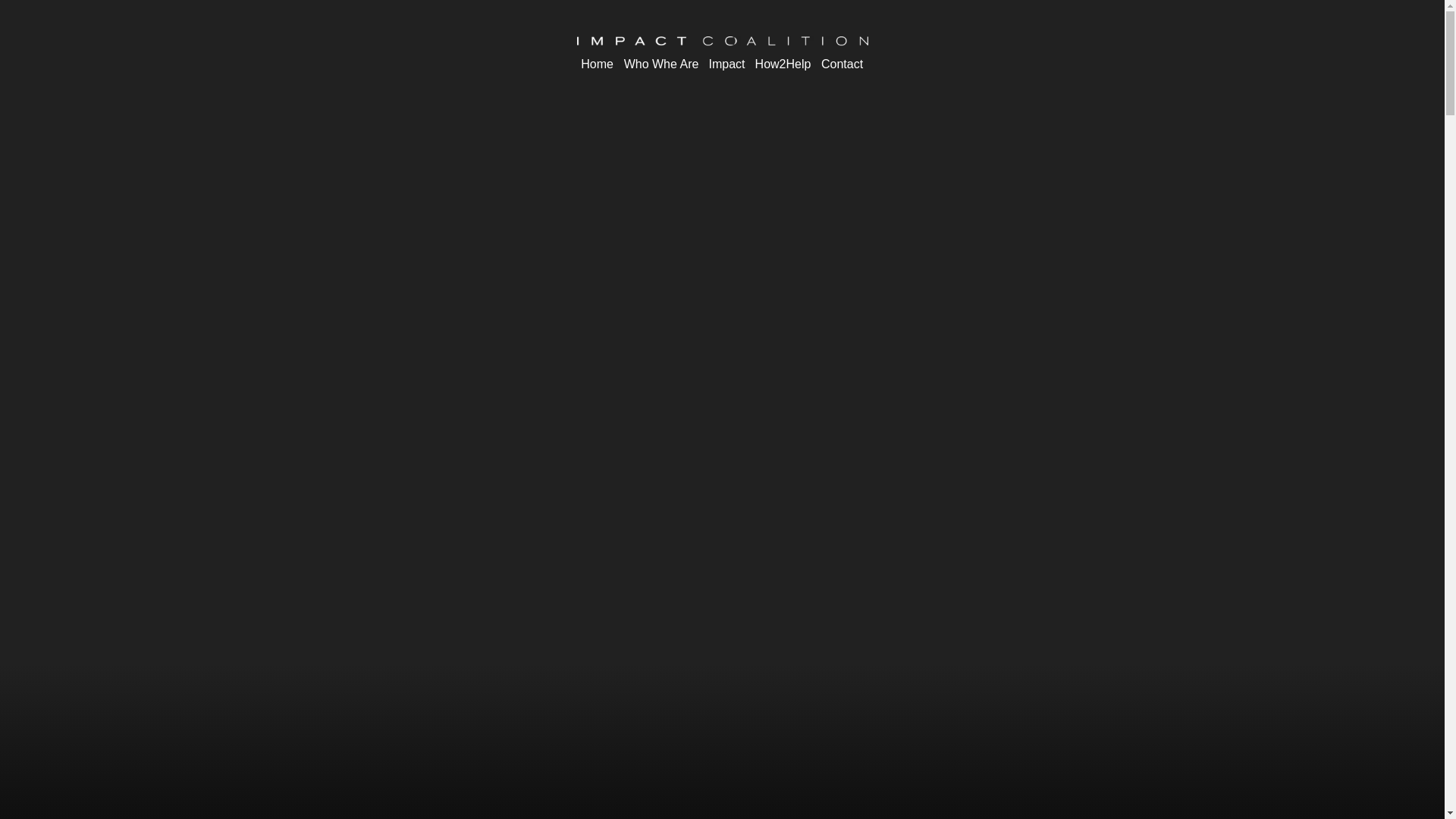 website screenshot of https://impactcoalition.org.br/