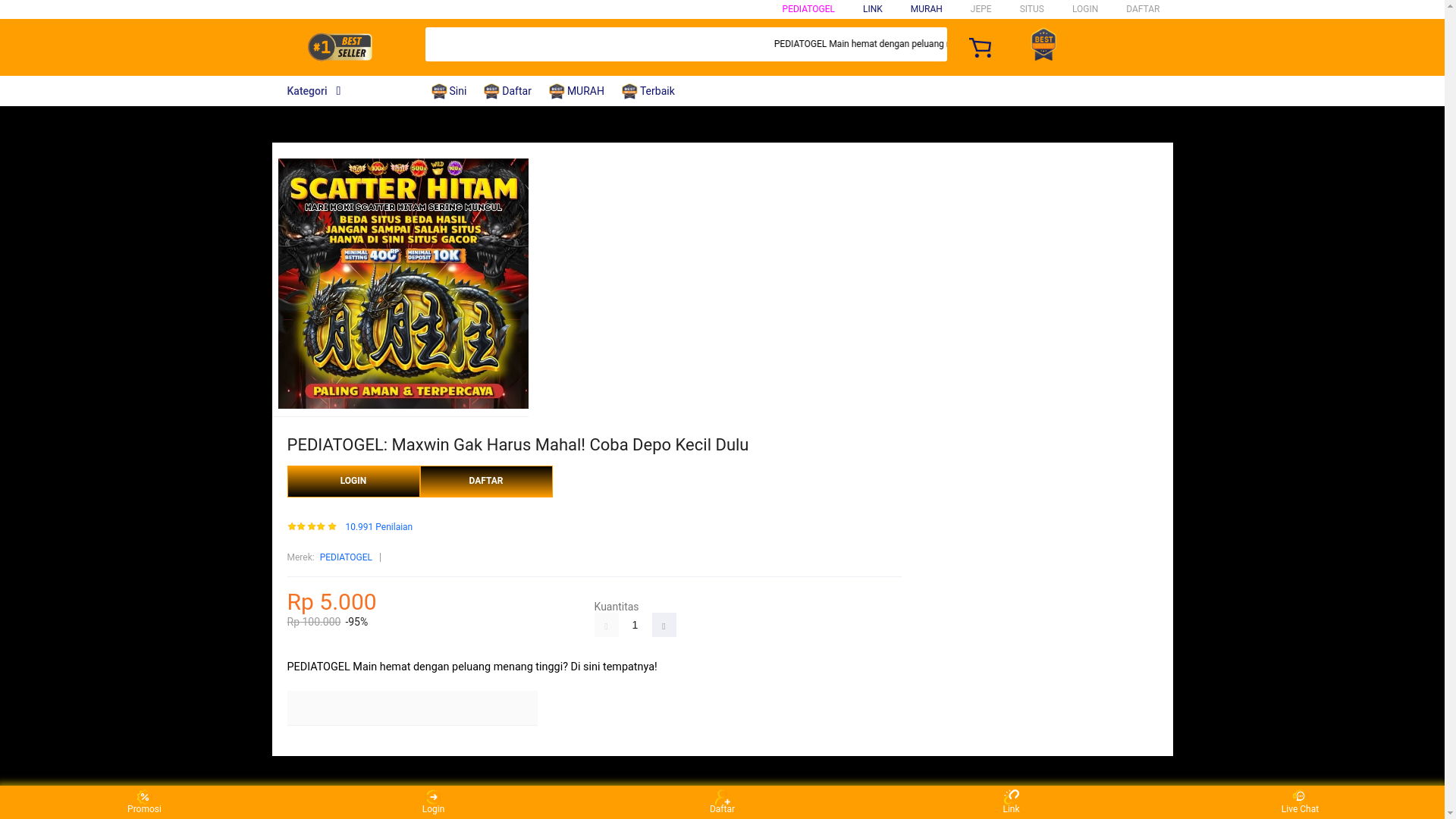 website screenshot of https://pediatogela.cfd/