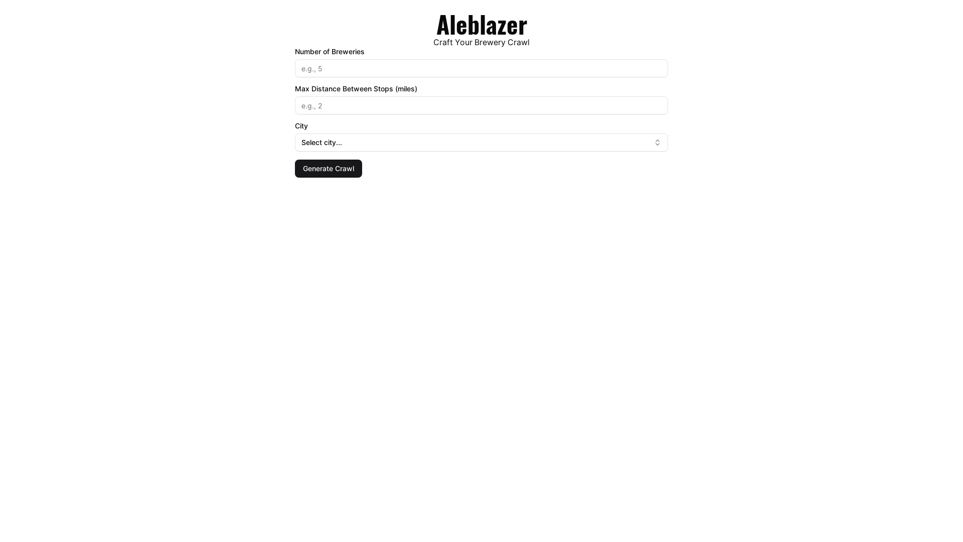 website screenshot of https://aleblazer.io/