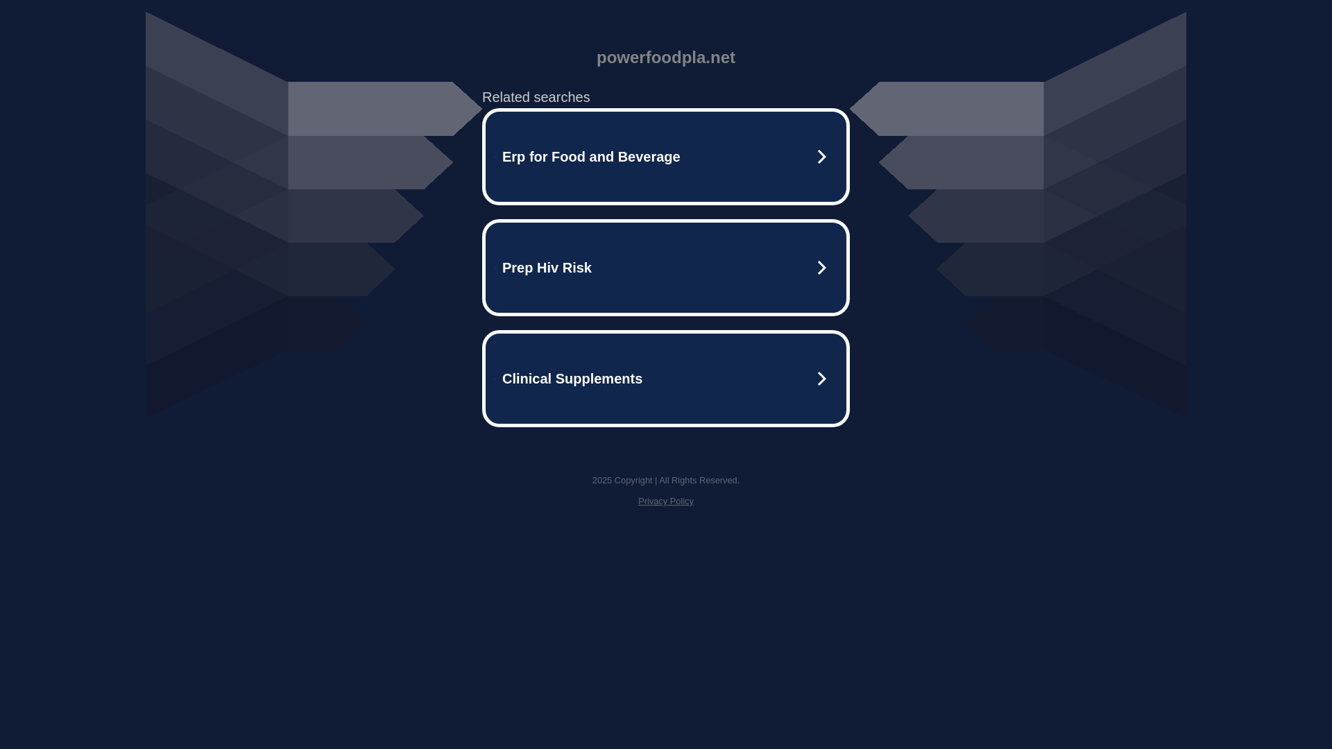 website screenshot of https://powerfoodpla.net/