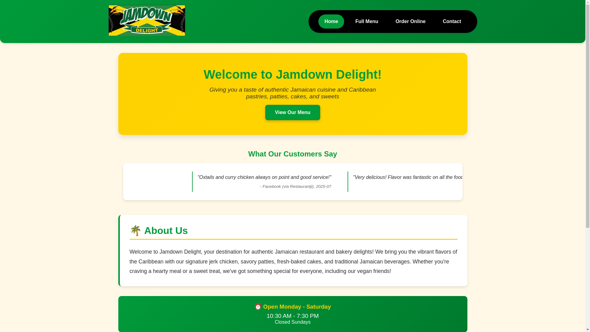website screenshot of https://jamdown-delight.pages.dev/
