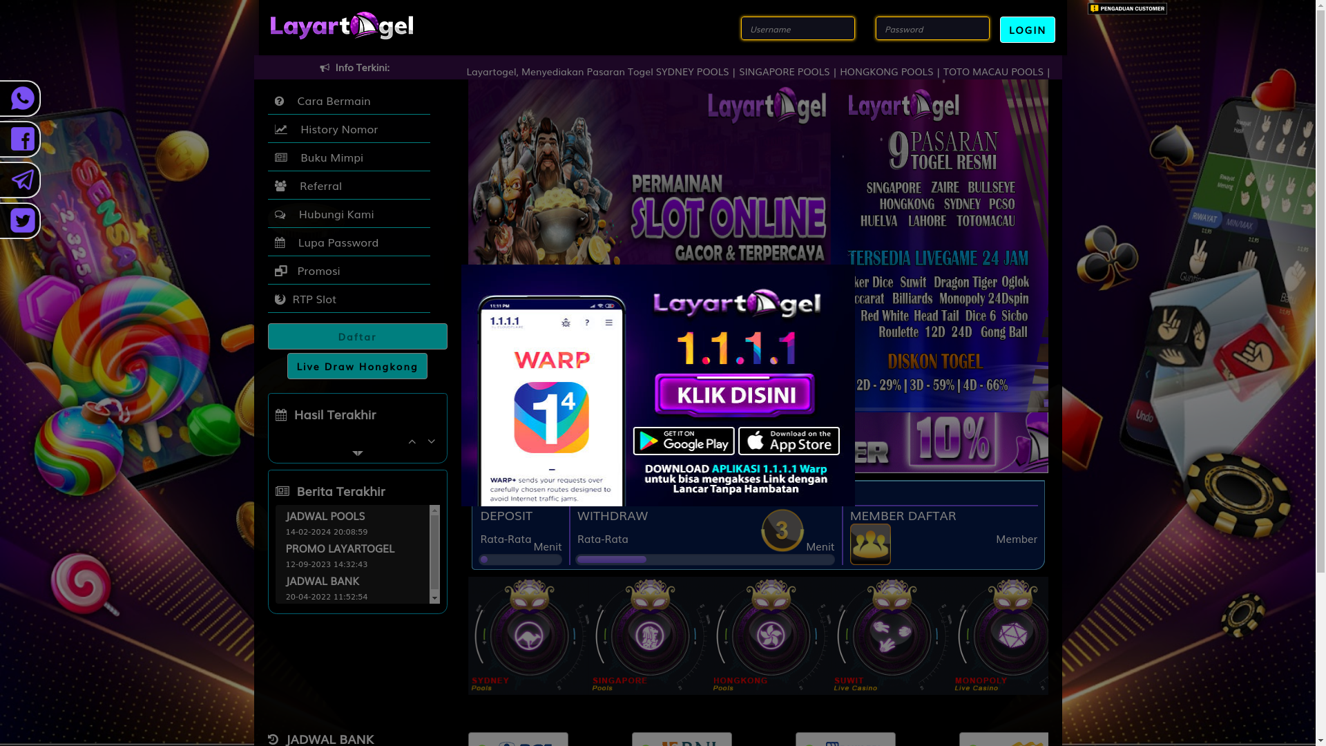 website screenshot of https://layarstreamm.pro/
