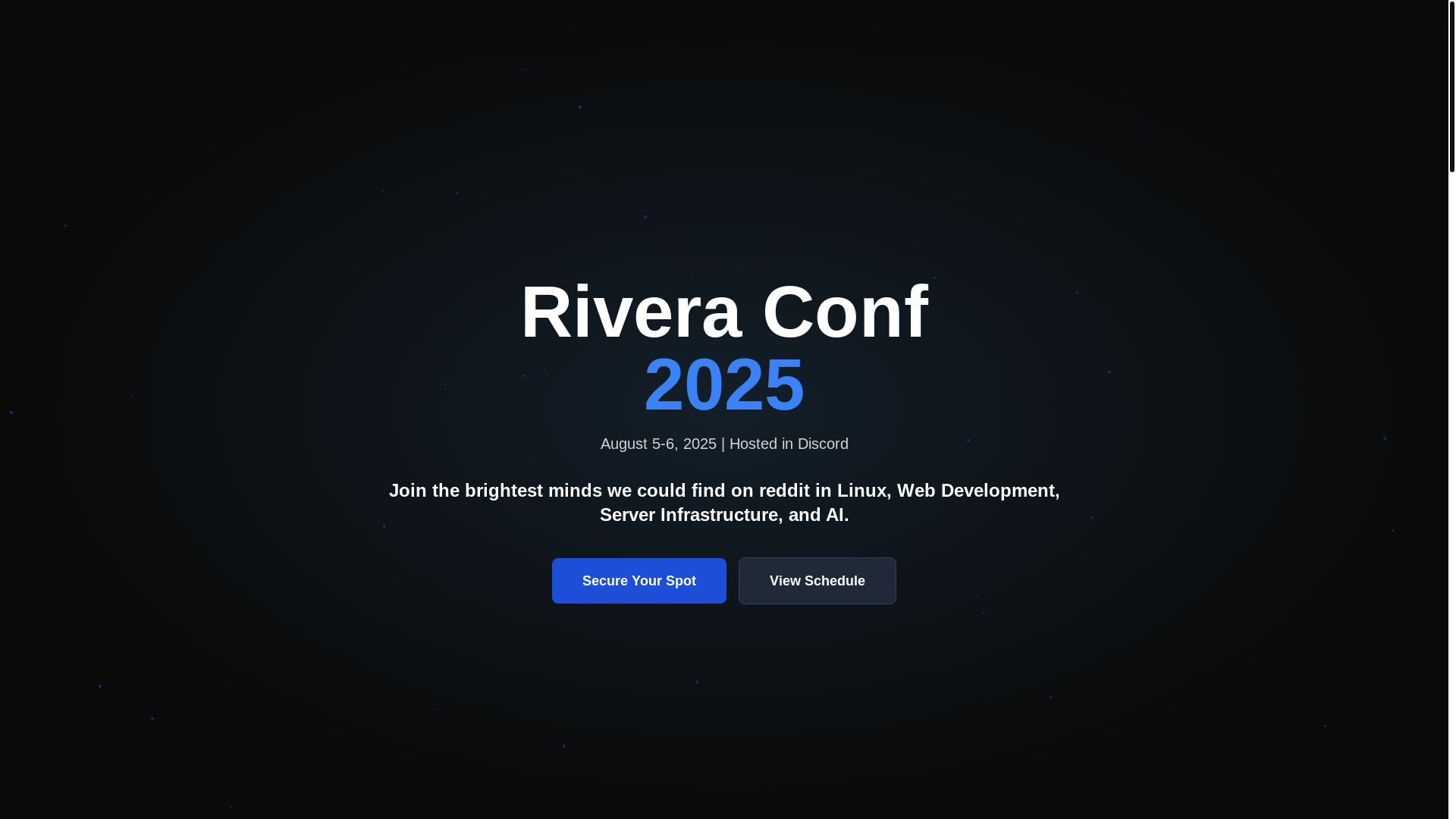 website screenshot of https://rivera-conf-website.pages.dev/