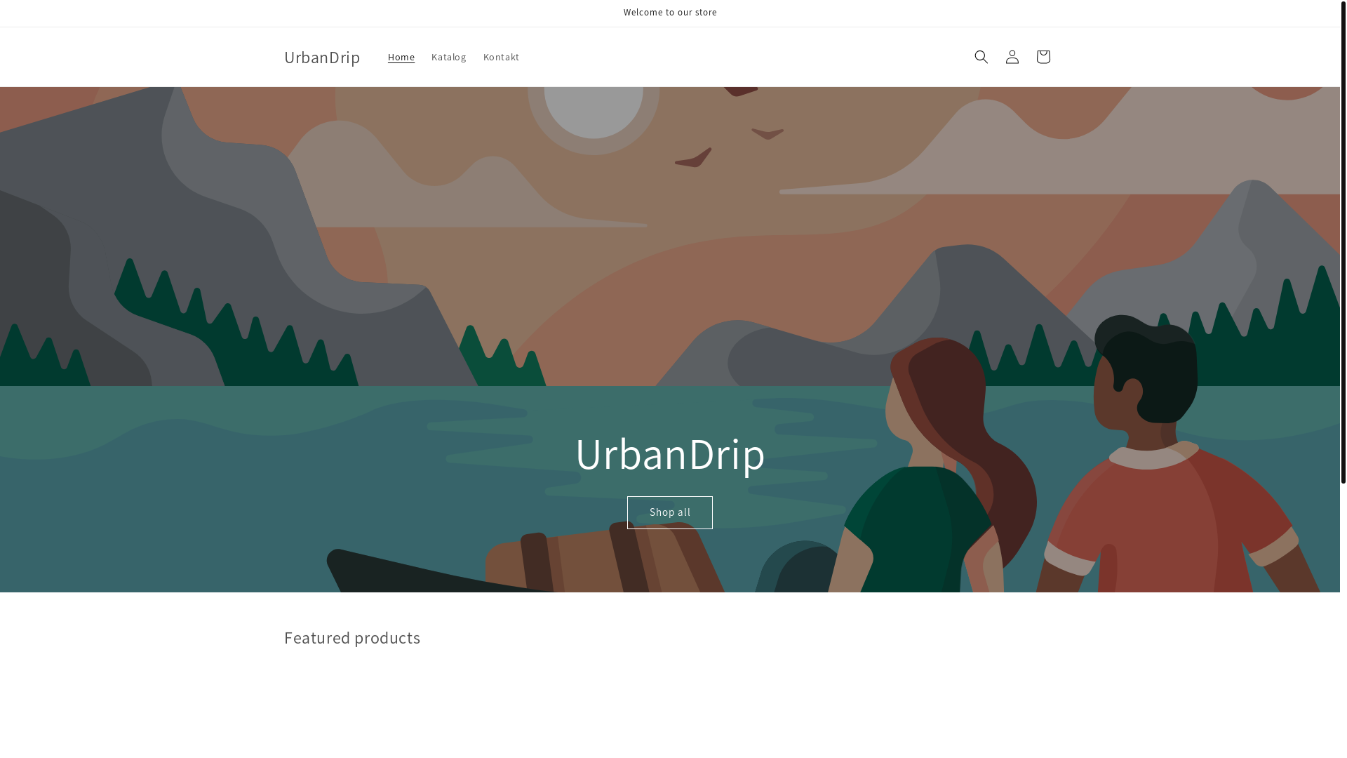 website screenshot of https://urbandrip.com.im/