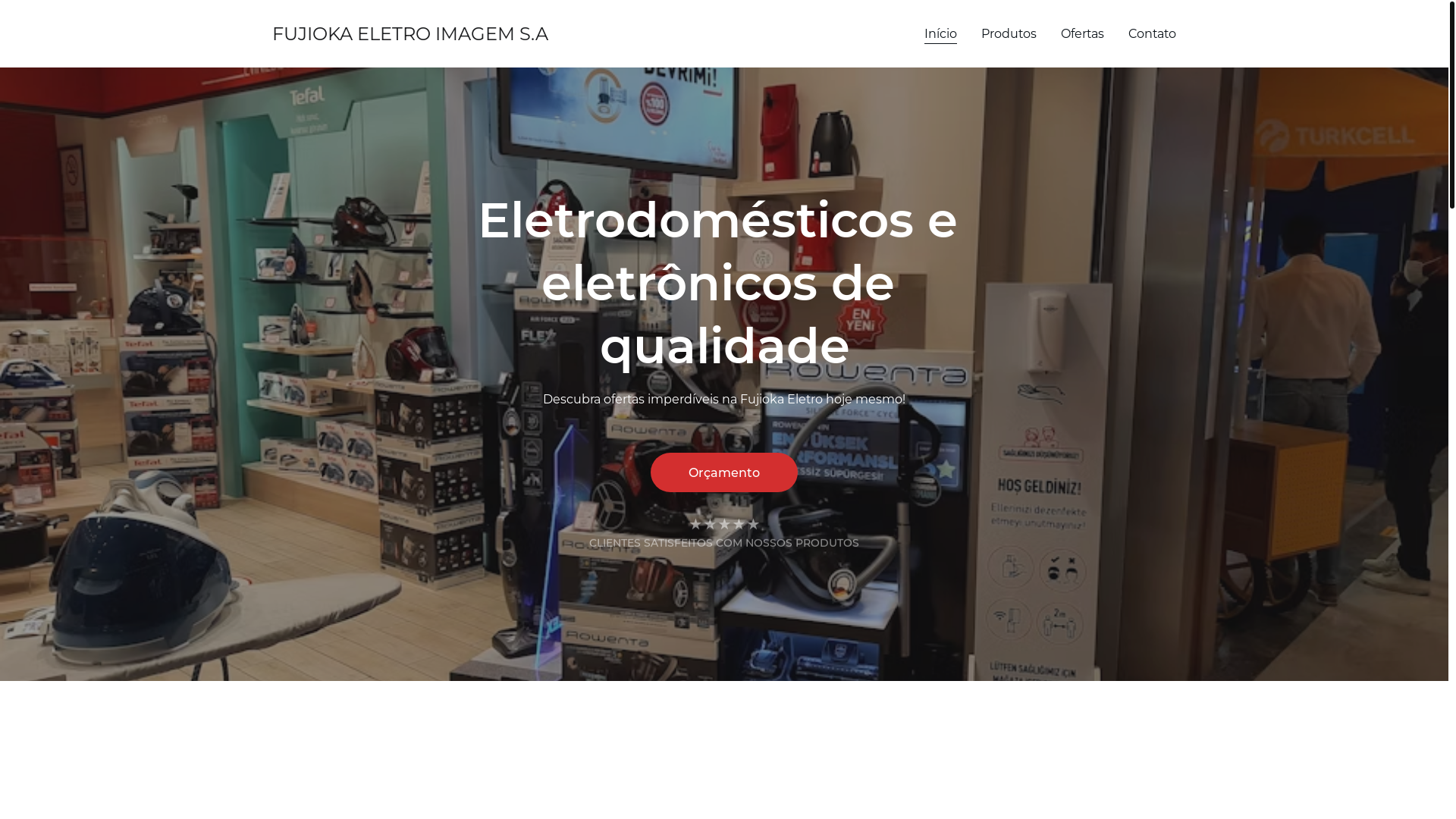 website screenshot of https://fujiokaeletros.com/