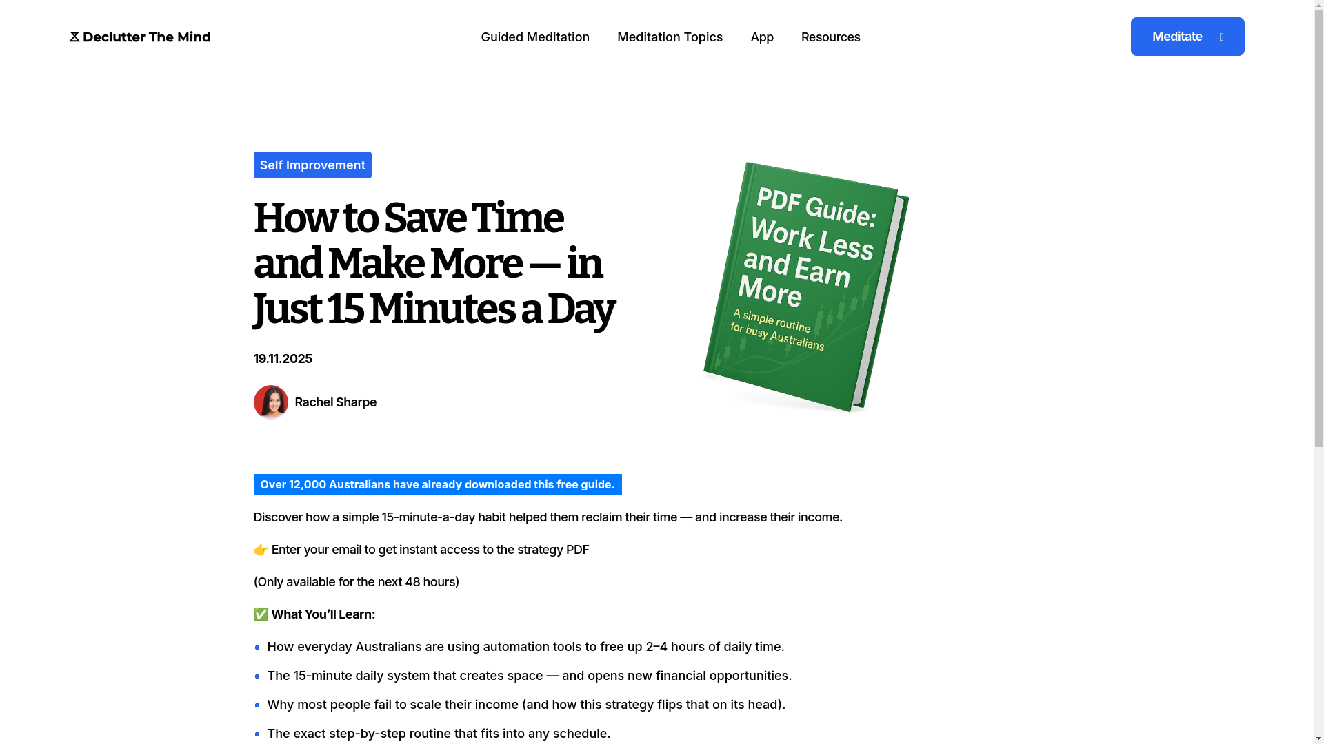 website screenshot of https://australia-2025.com/