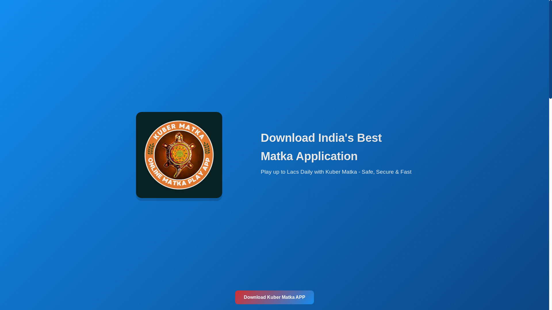 website screenshot of https://kubermatkaofficial.store/